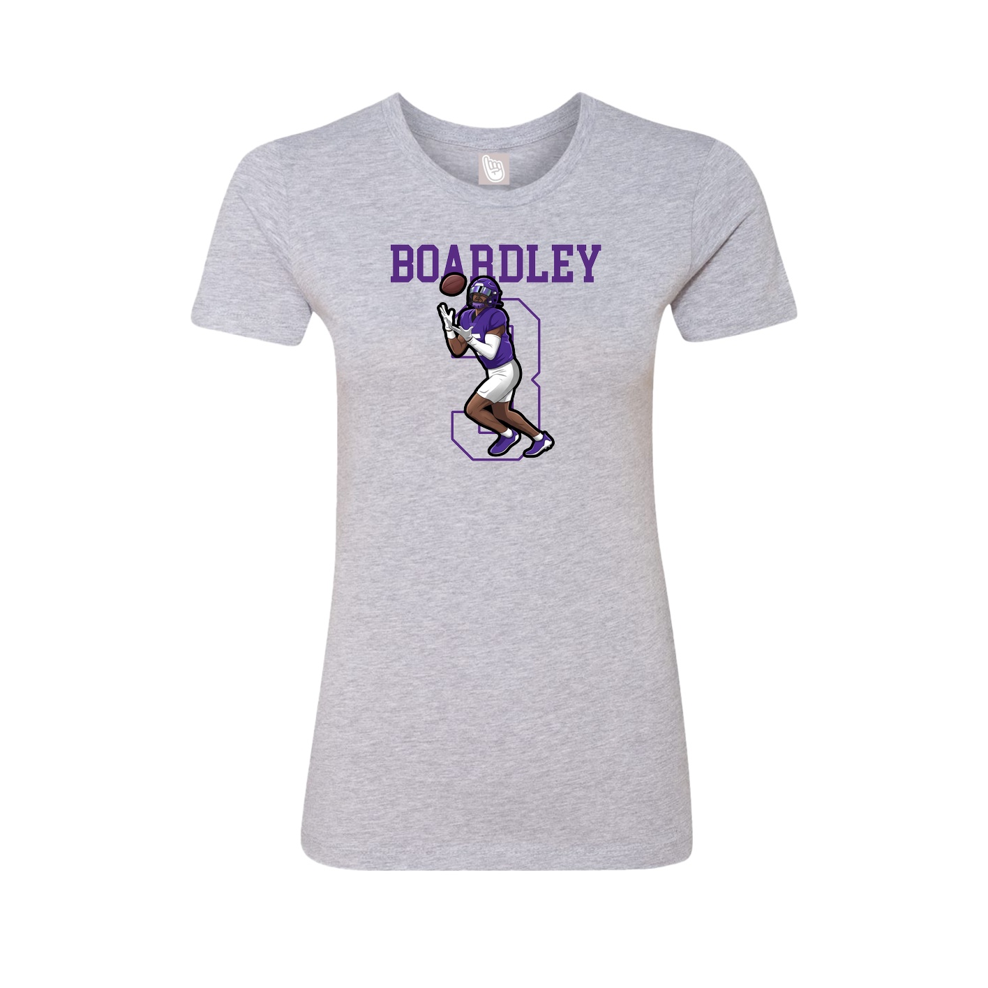 Fitted Women's Tee — Shirsey in Grey
