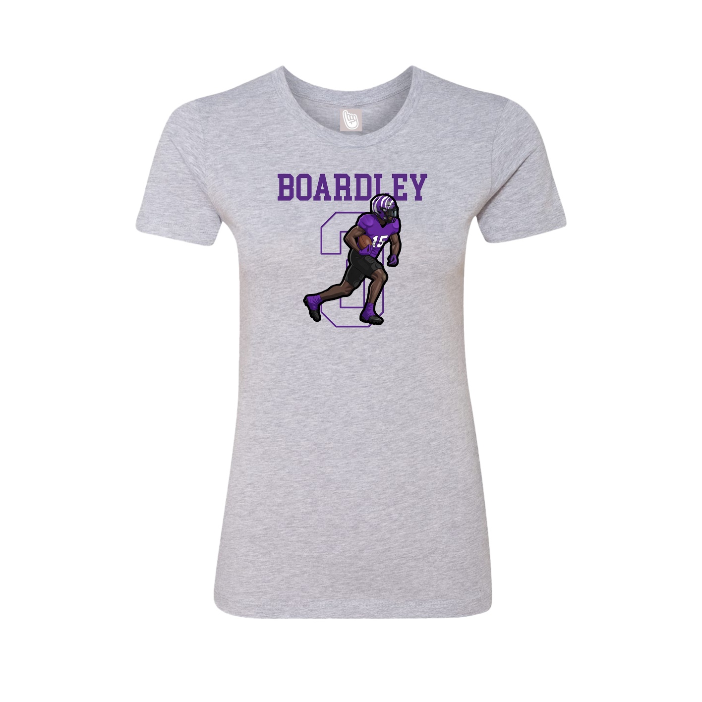 Fitted Women's Tee — Shirsey in Grey