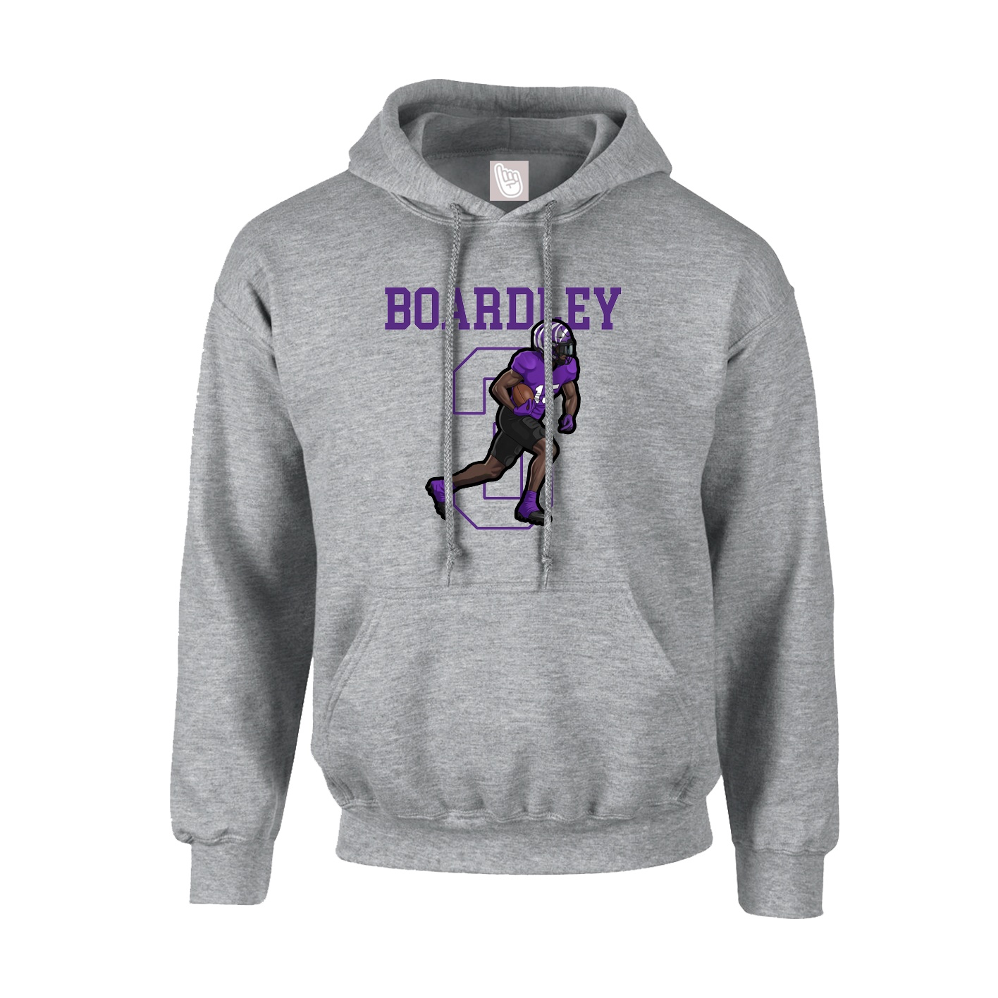 Hoodie — Shirsey in Grey