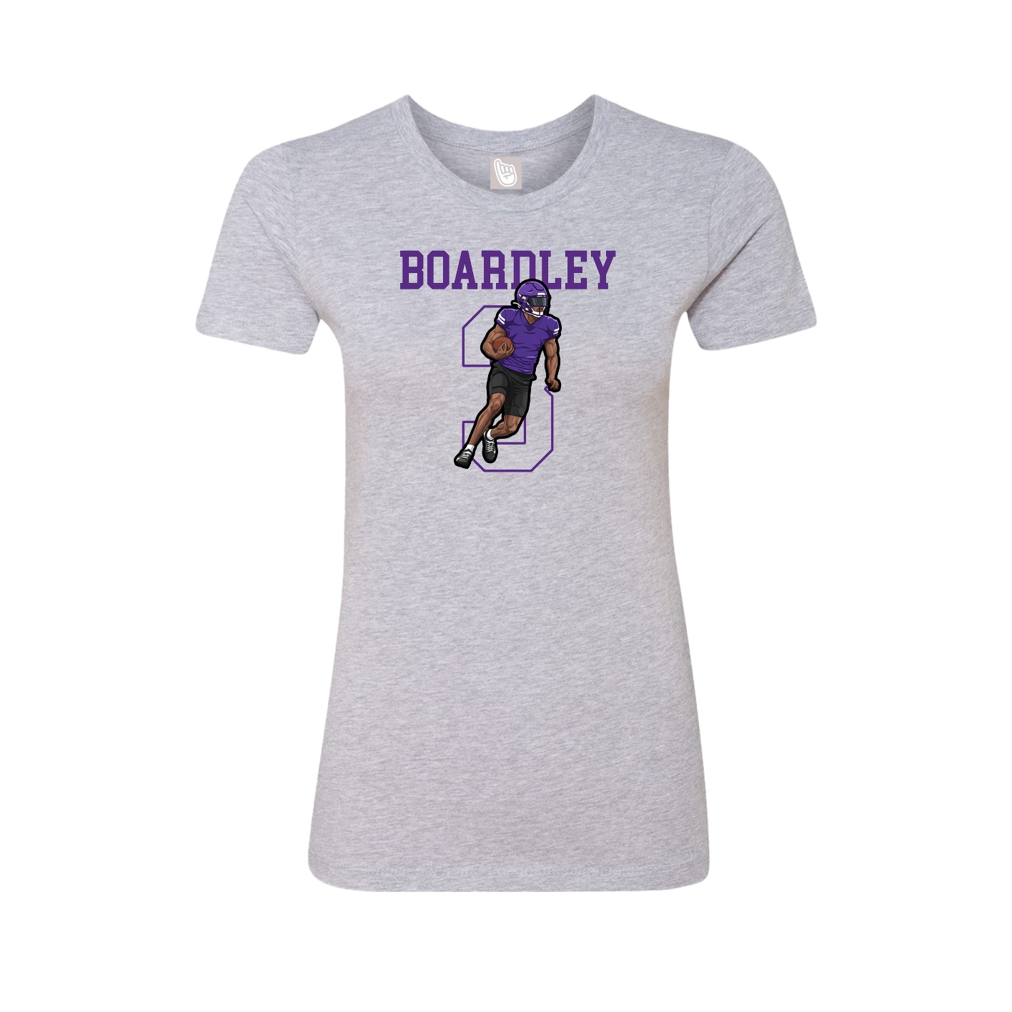 Fitted Women's Tee — Shirsey in Grey