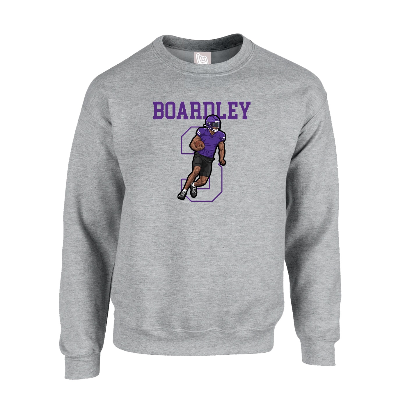 Fleece Crew — Shirsey in Grey