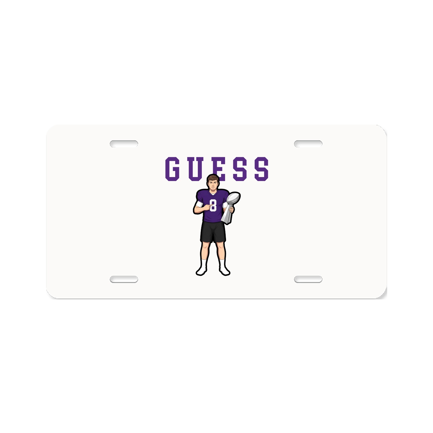 License Plate — Shirsey in Classic