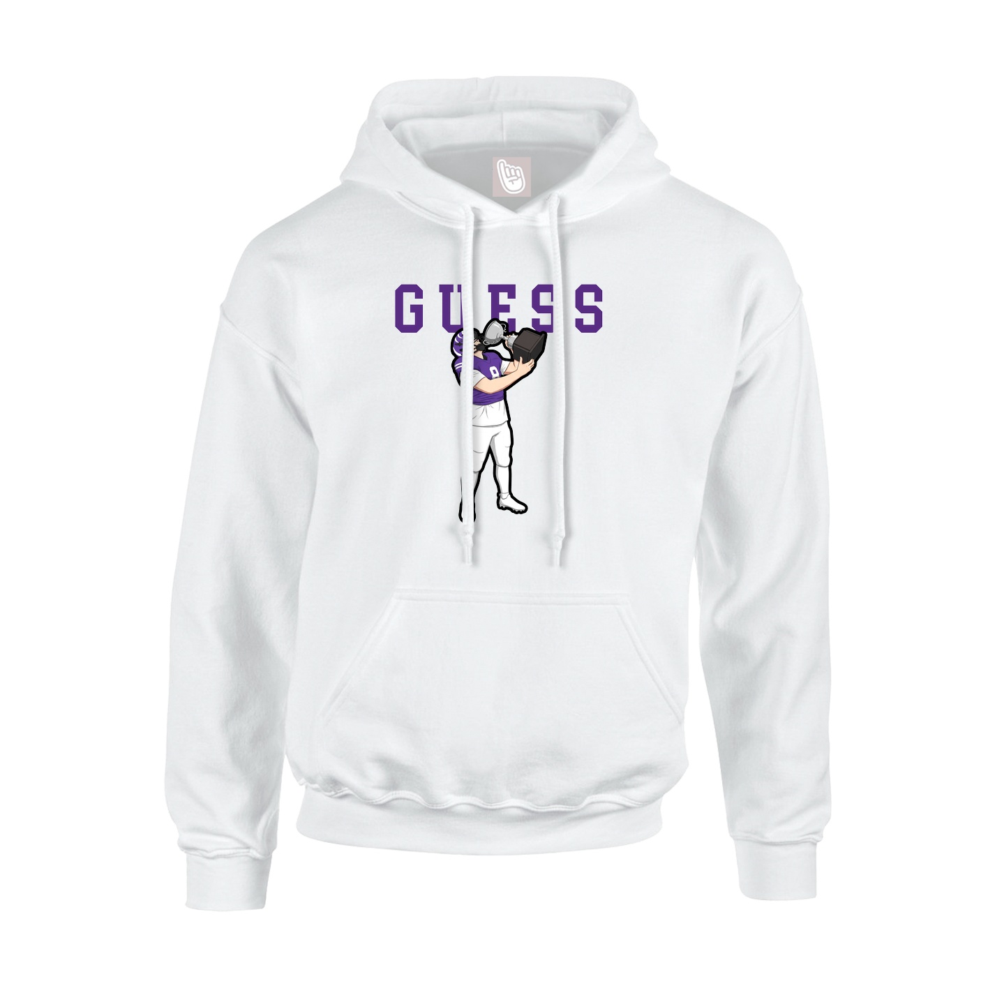 Youth Hoodie — Shirsey in White