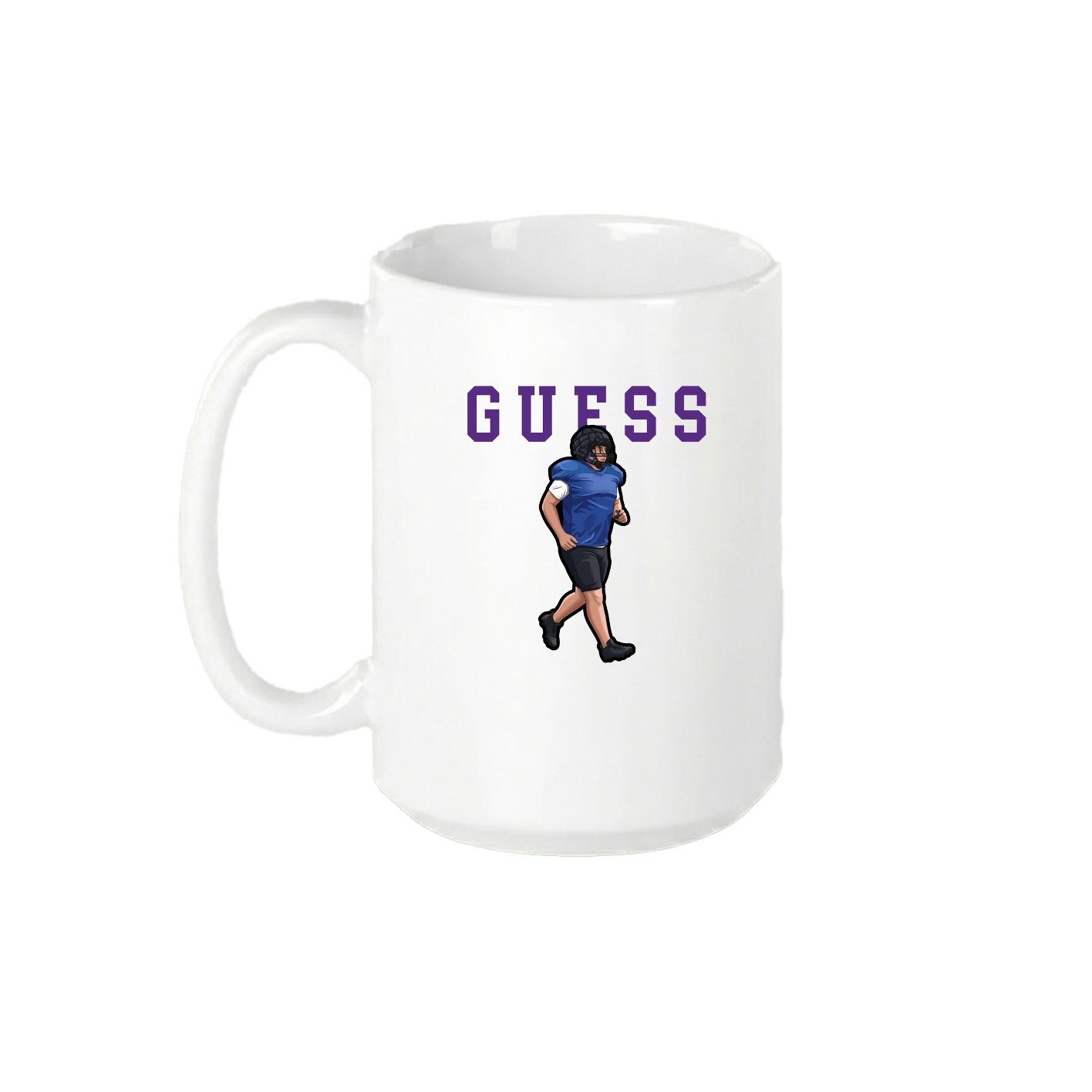 15oz Coffee Mug — Shirsey in White
