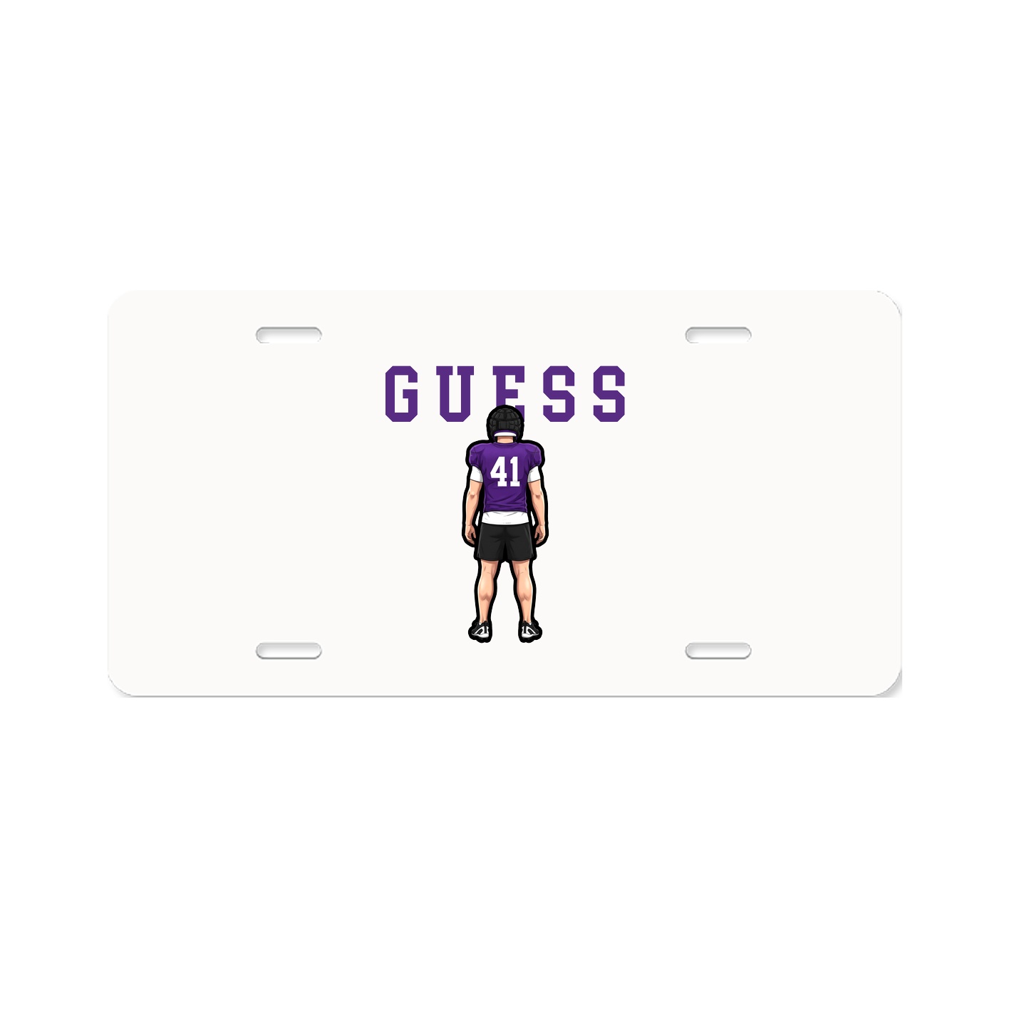 License Plate — Shirsey in Classic