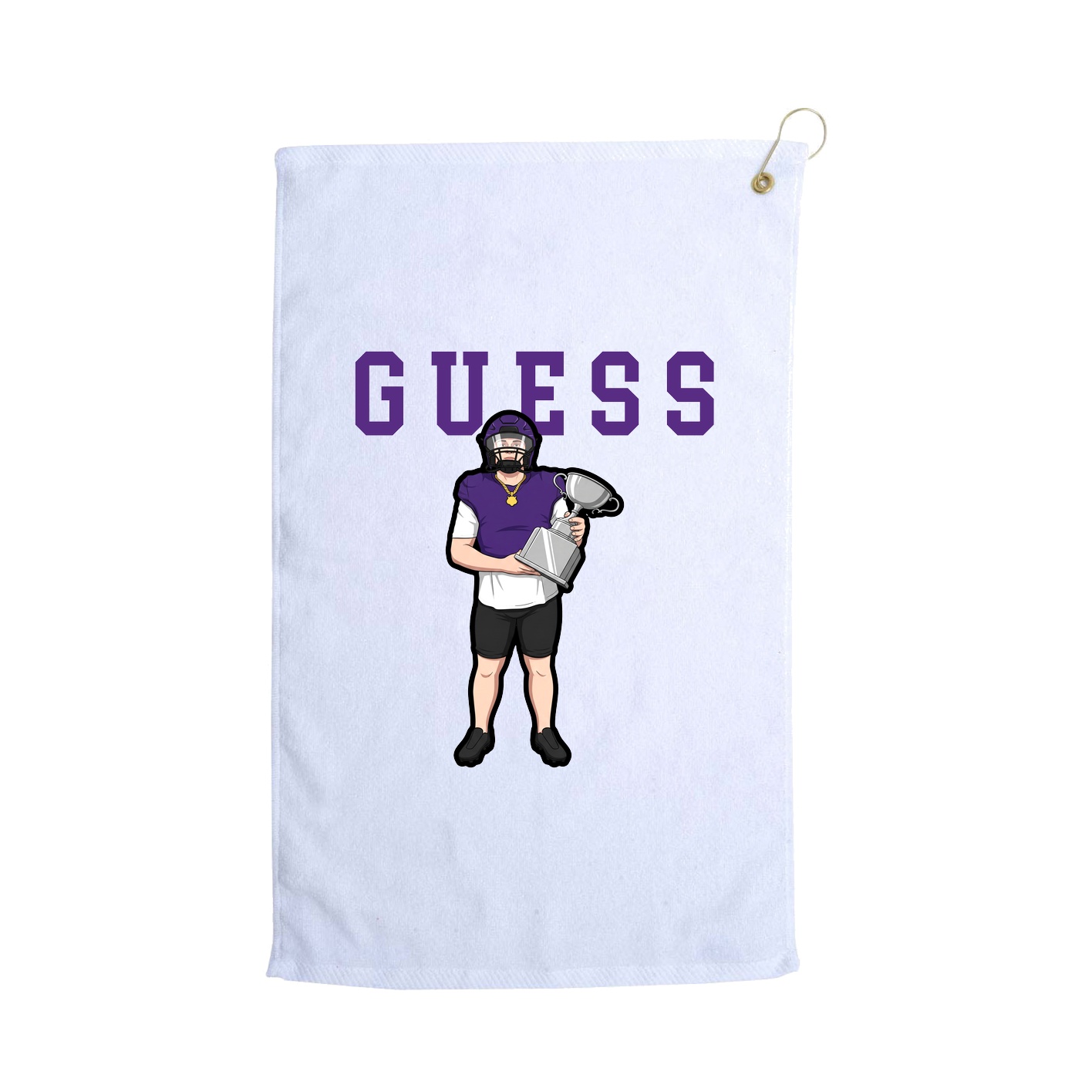 Golf Towel — Shirsey in White