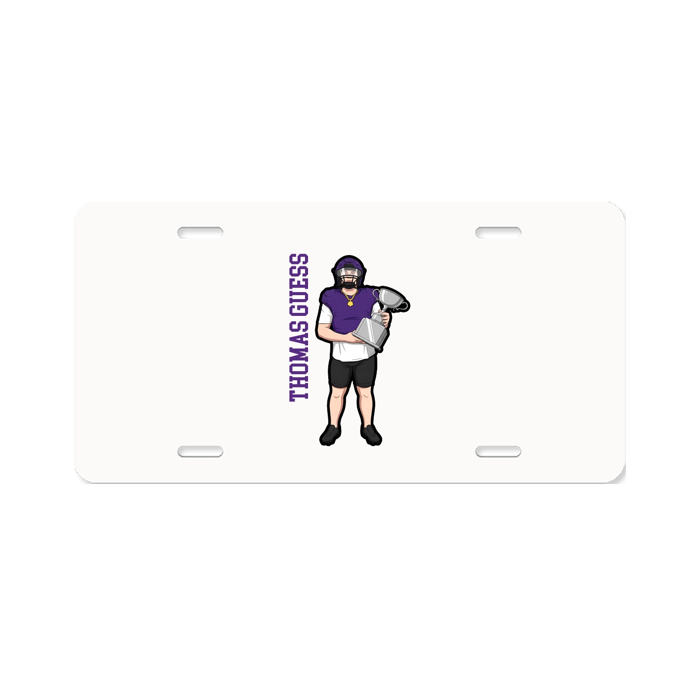 Aluminum License Plate