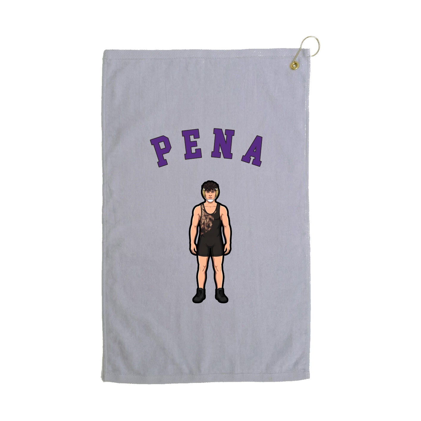 Golf Towel — Shirsey Arch in Grey