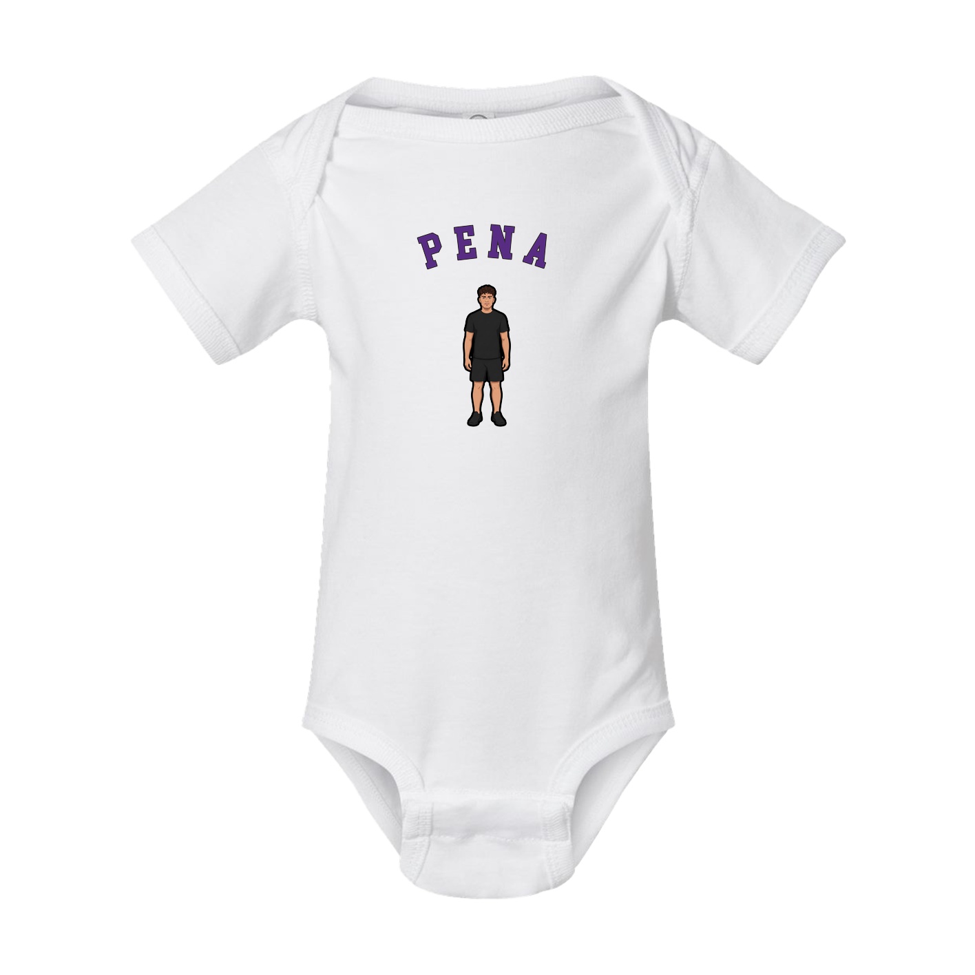 Baby Onesie — Shirsey Arch in White