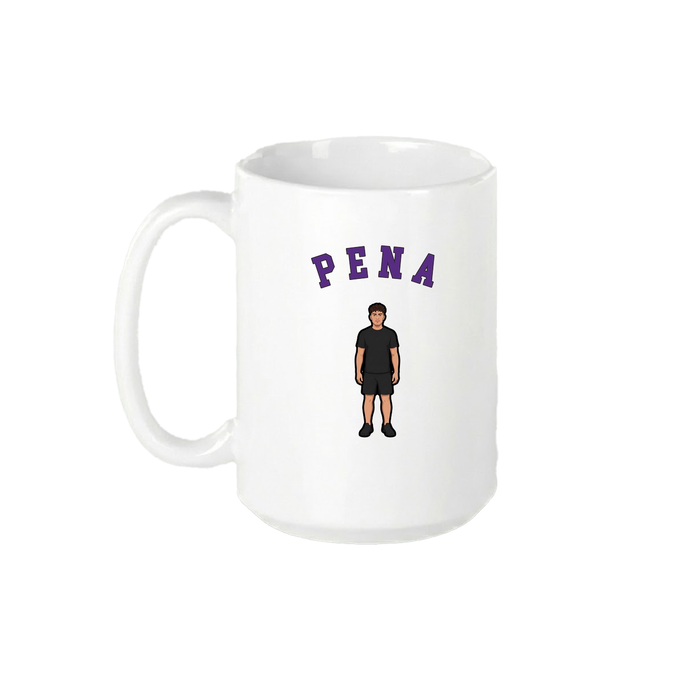 15oz Coffee Mug — Shirsey Arch in White