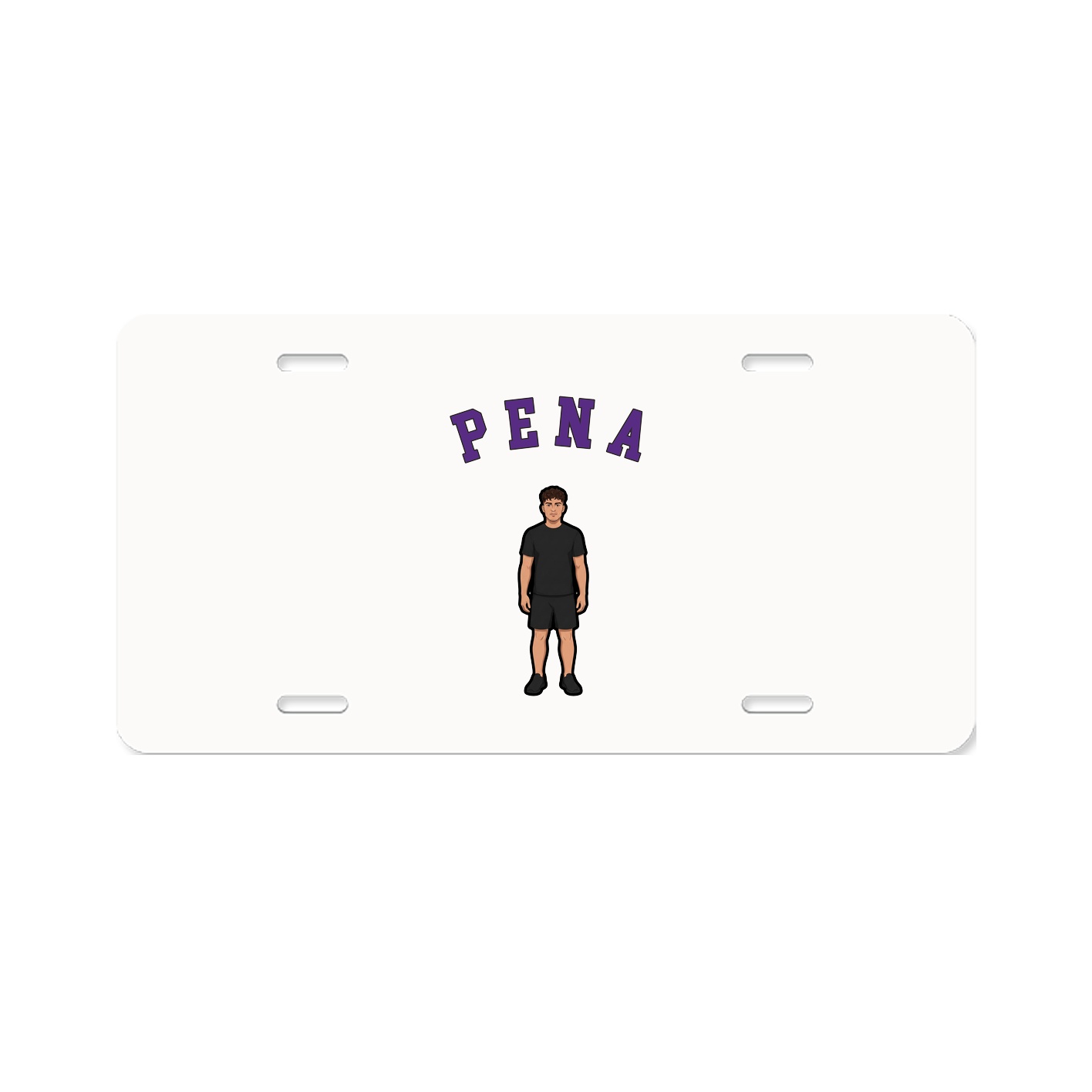 License Plate — Shirsey Arch in Classic