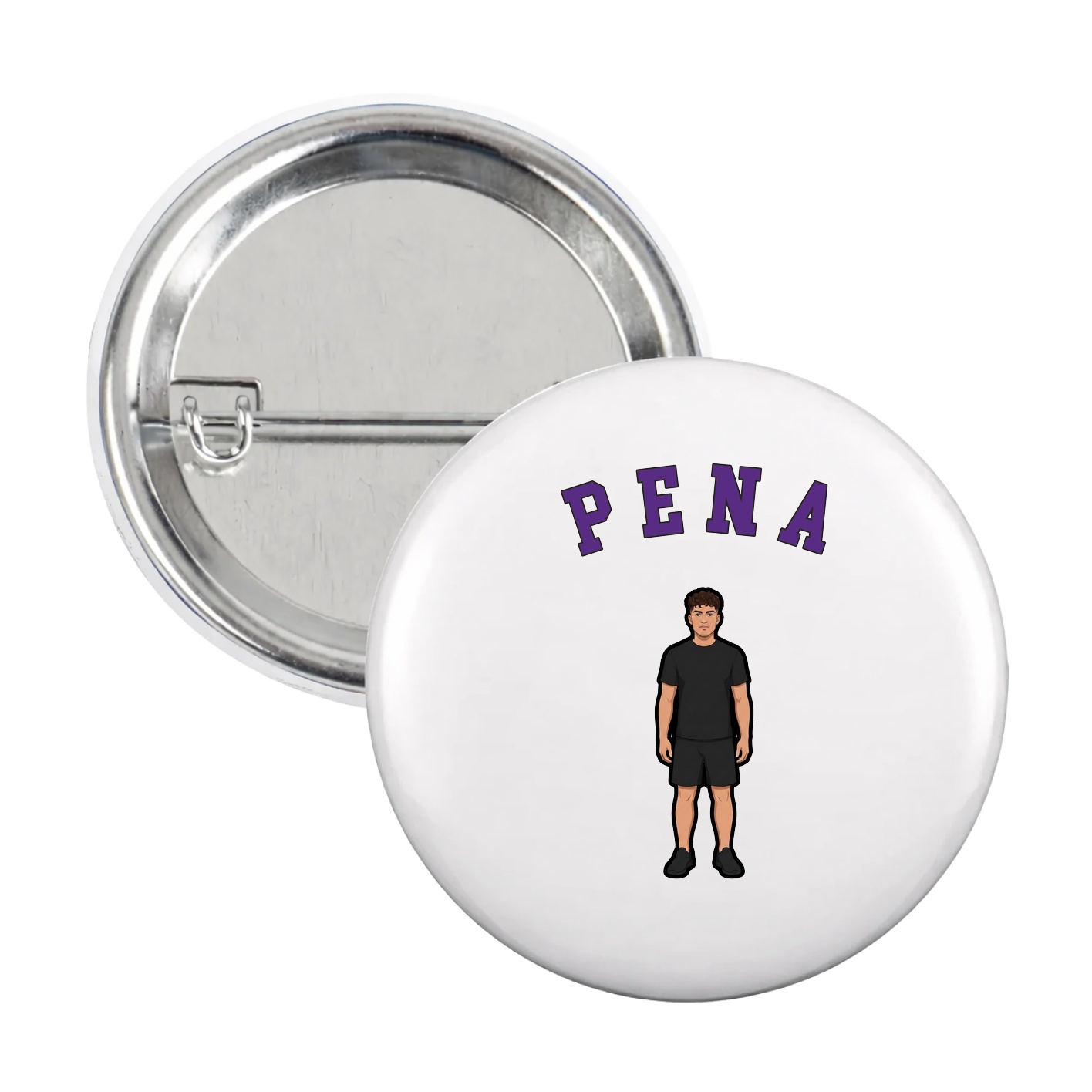 Game Day Button — Shirsey Arch in White