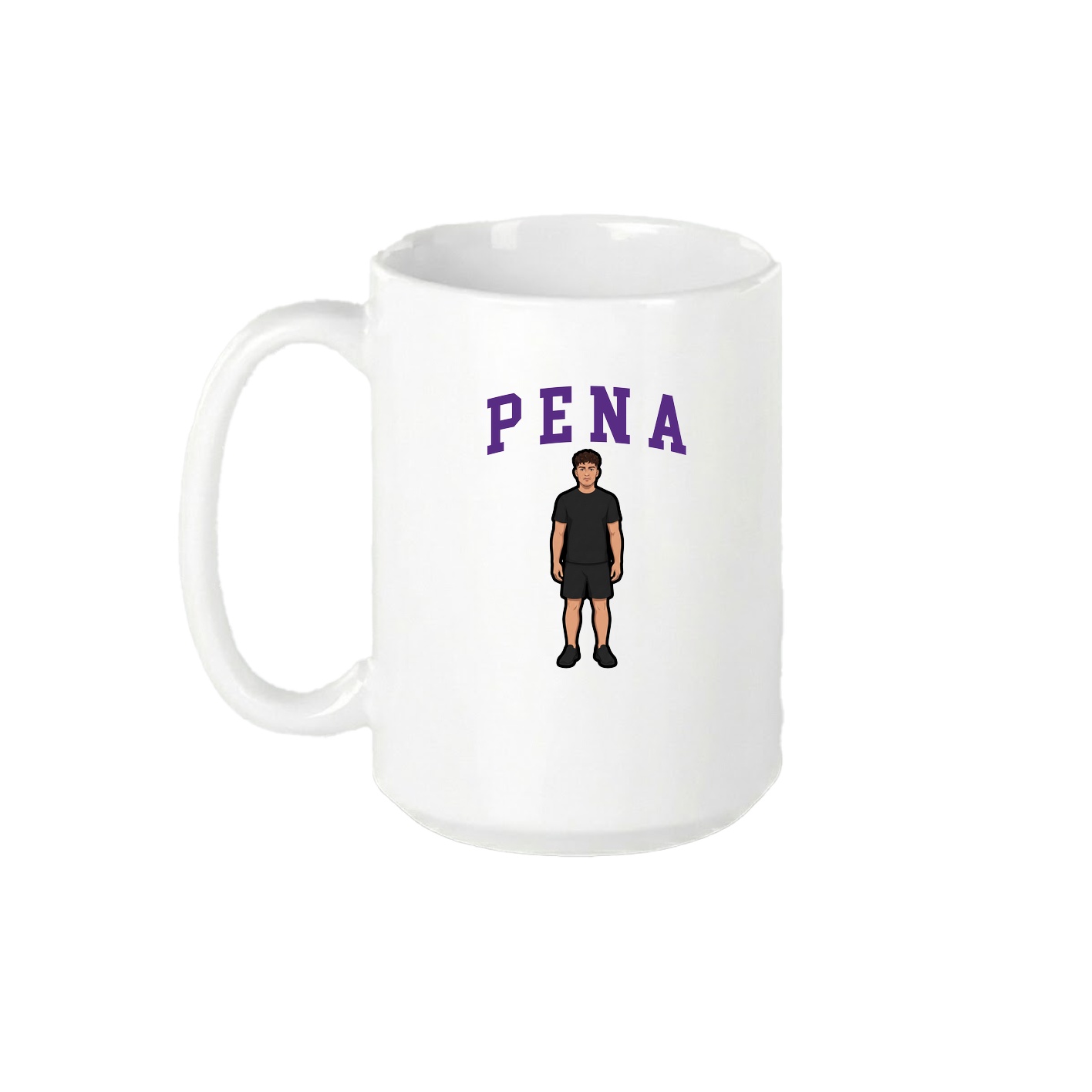 15oz Coffee Mug — Shirsey in White