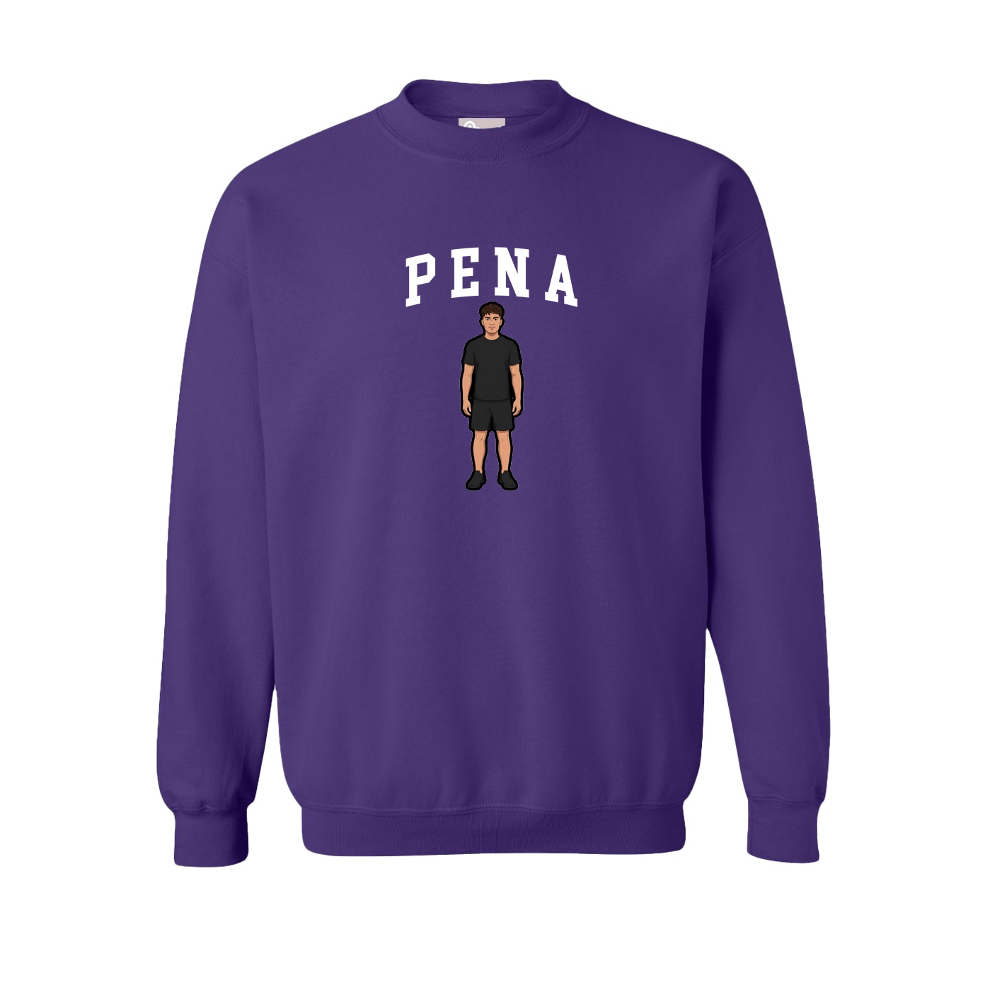 Fleece Crew — Shirsey in Purple