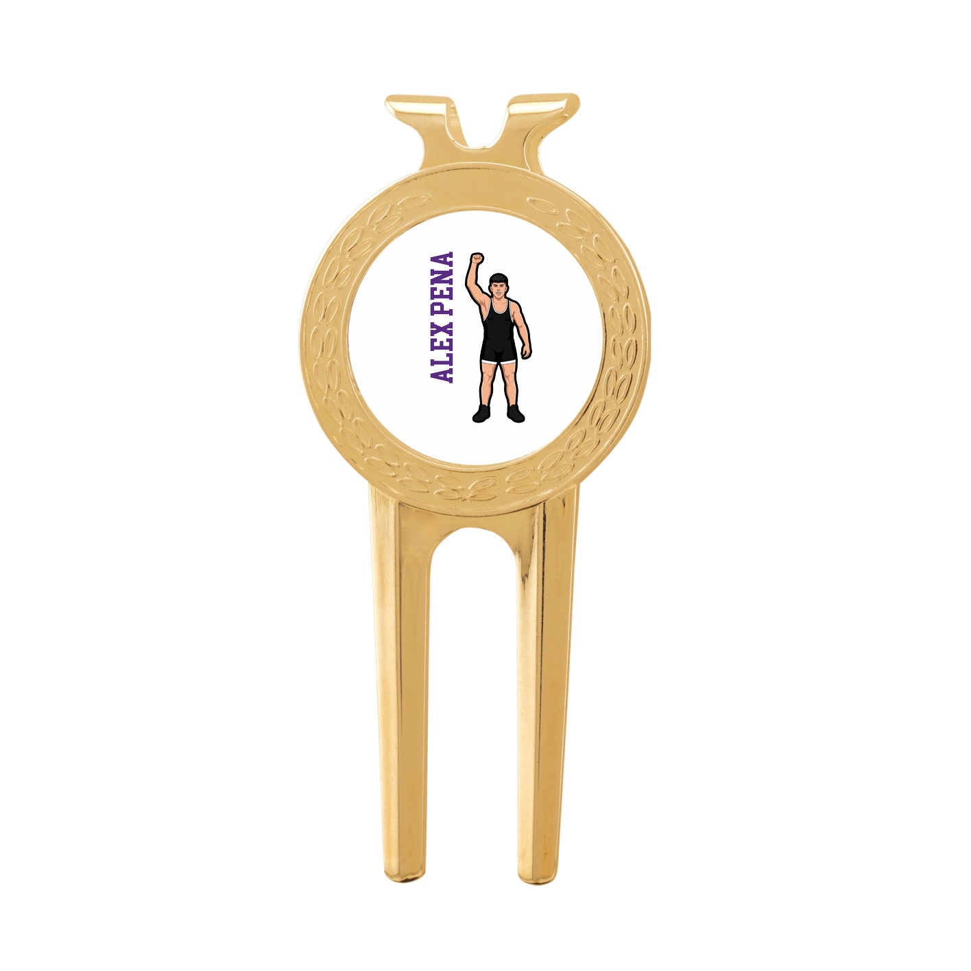 Divot Tool with Ball Marker — Name Vertical in Classic