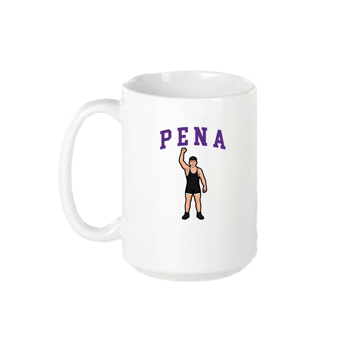 15oz Coffee Mug — Shirsey in White