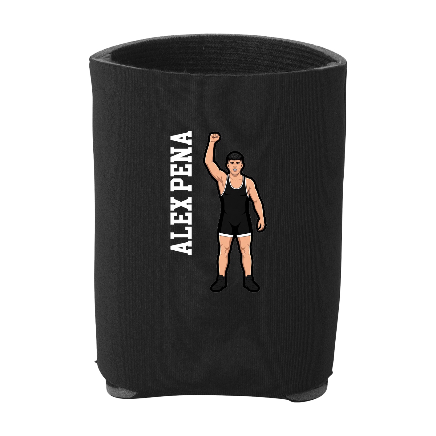Can Holder — Name Vertical in Black