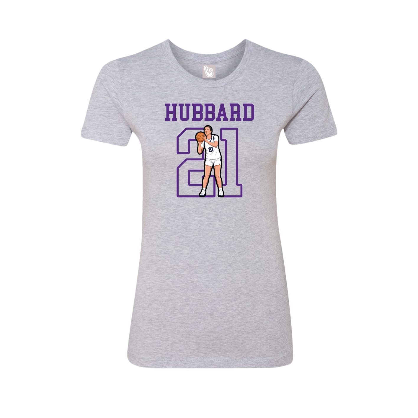 Fitted Women's Tee — Shirsey in Grey