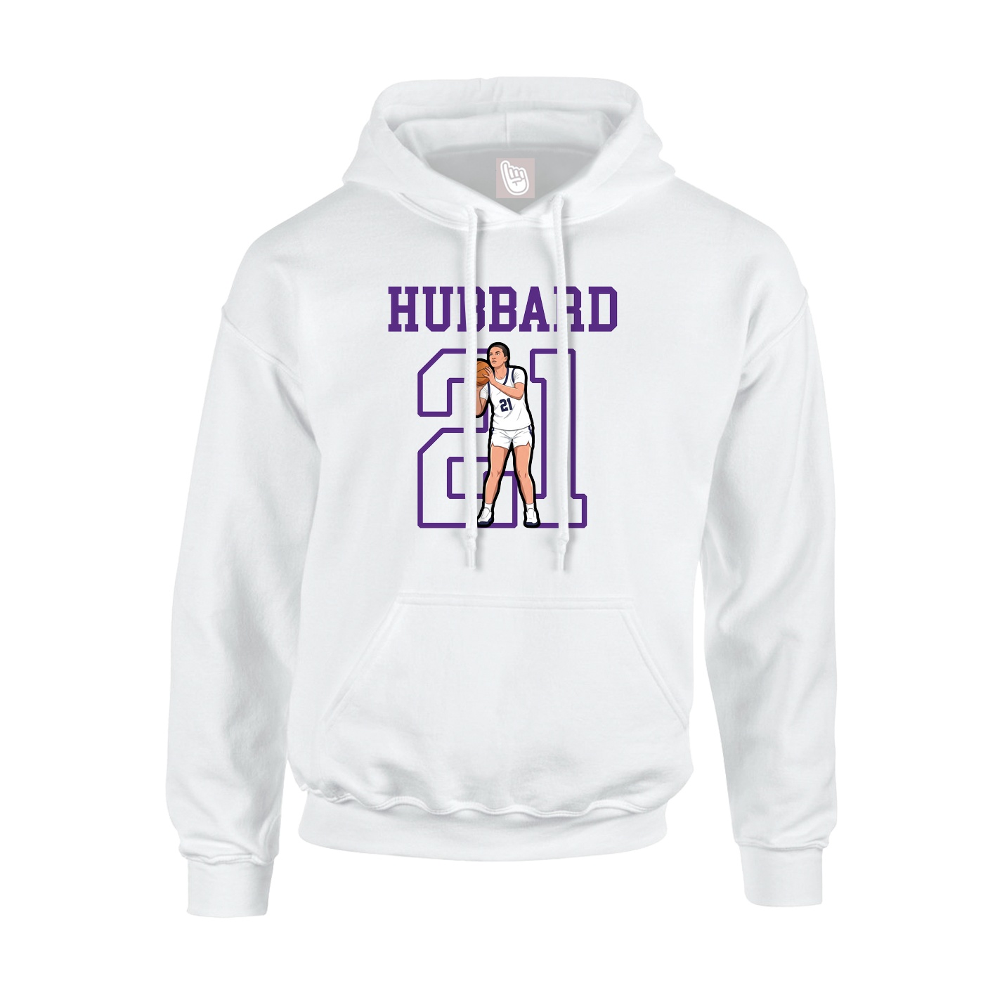 Hoodie — Shirsey in White