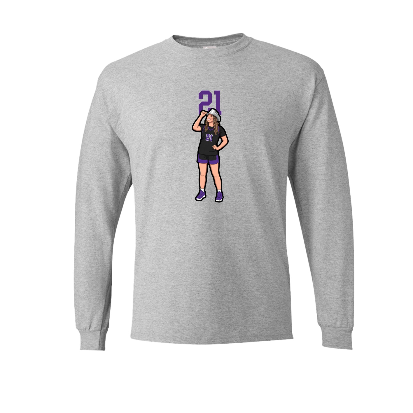 NIL Club Long Sleeve Tee