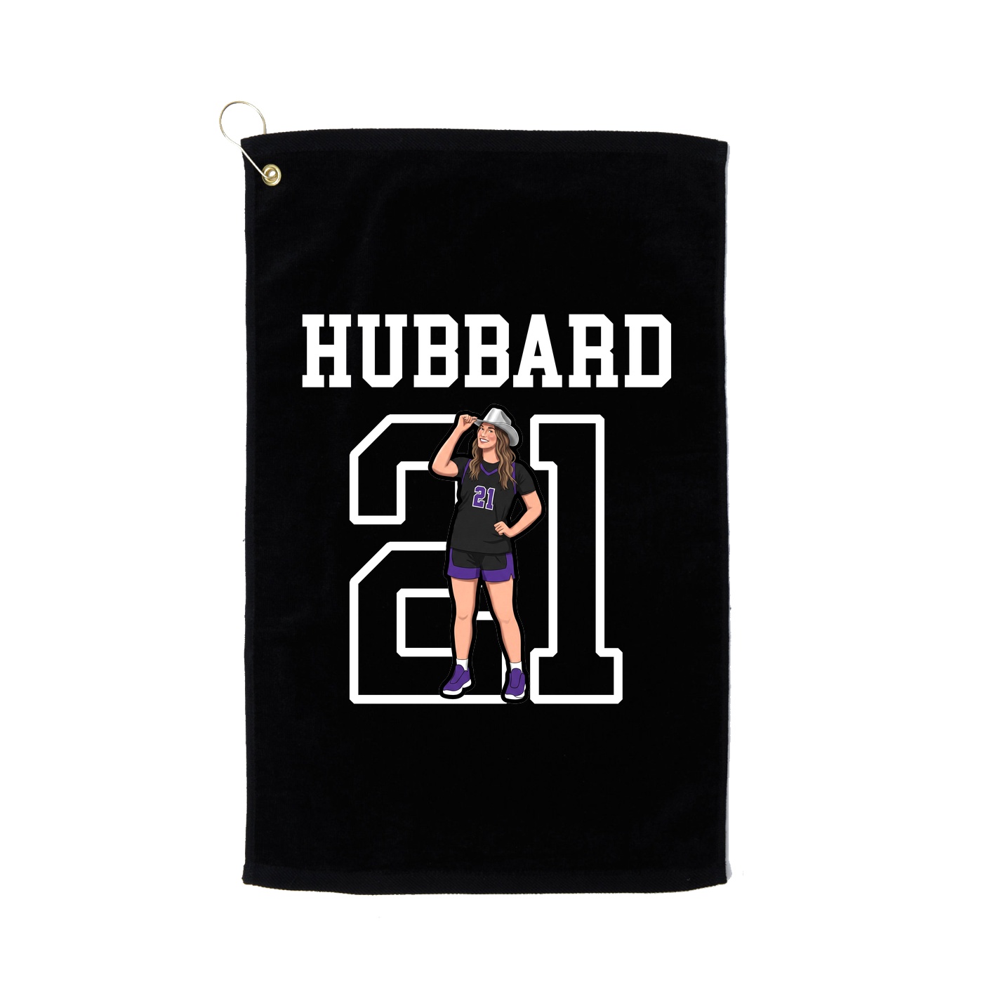 Golf Towel — Shirsey in Black