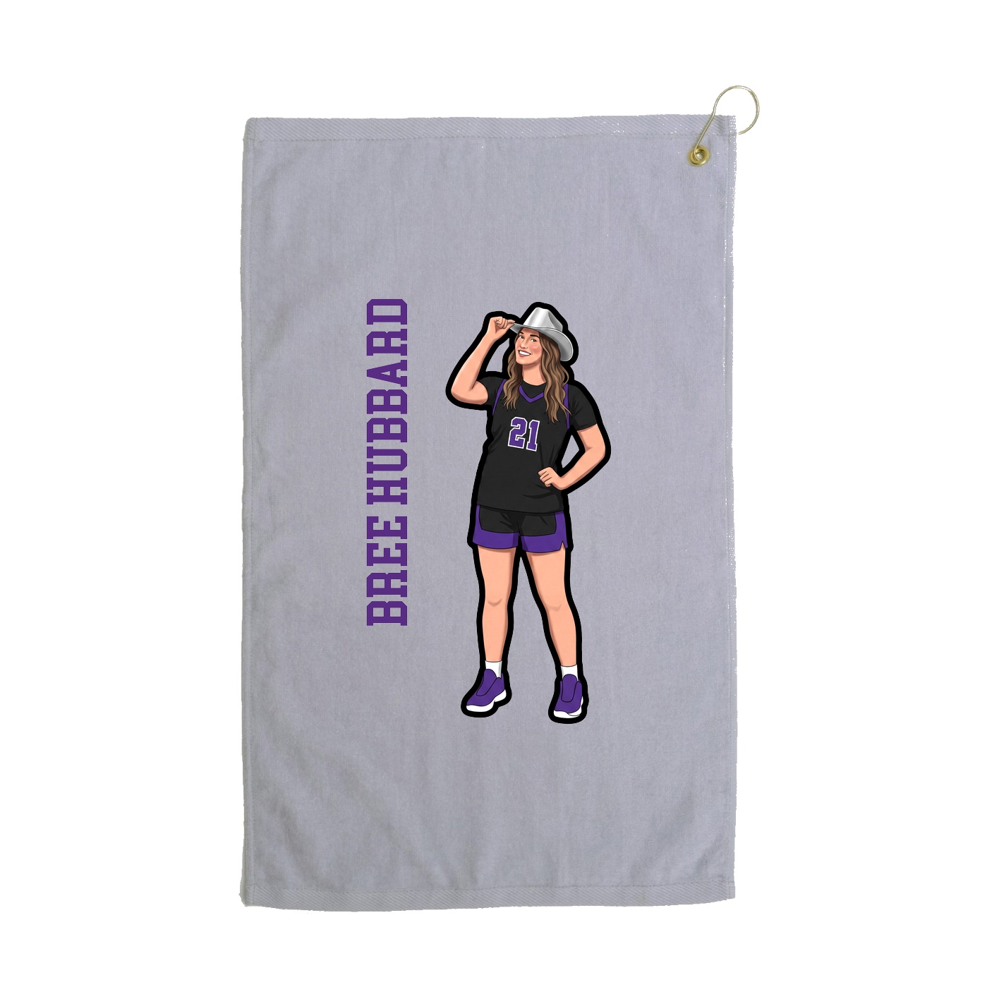 Terry Velour Golf Towel