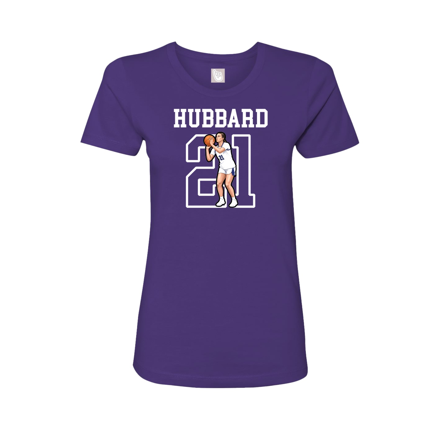 Fitted Women's Tee — Shirsey in Purple
