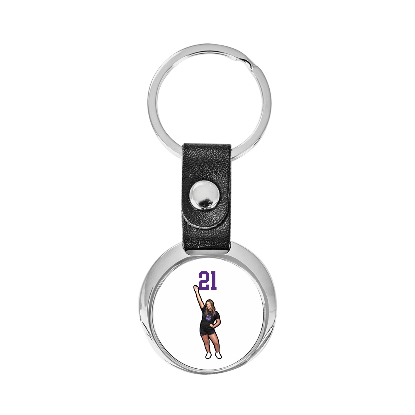 Key Chain — Number Top in Classic