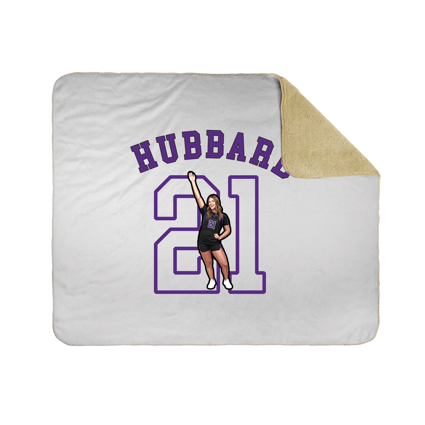 Throw Blanket — Shirsey Arch in White
