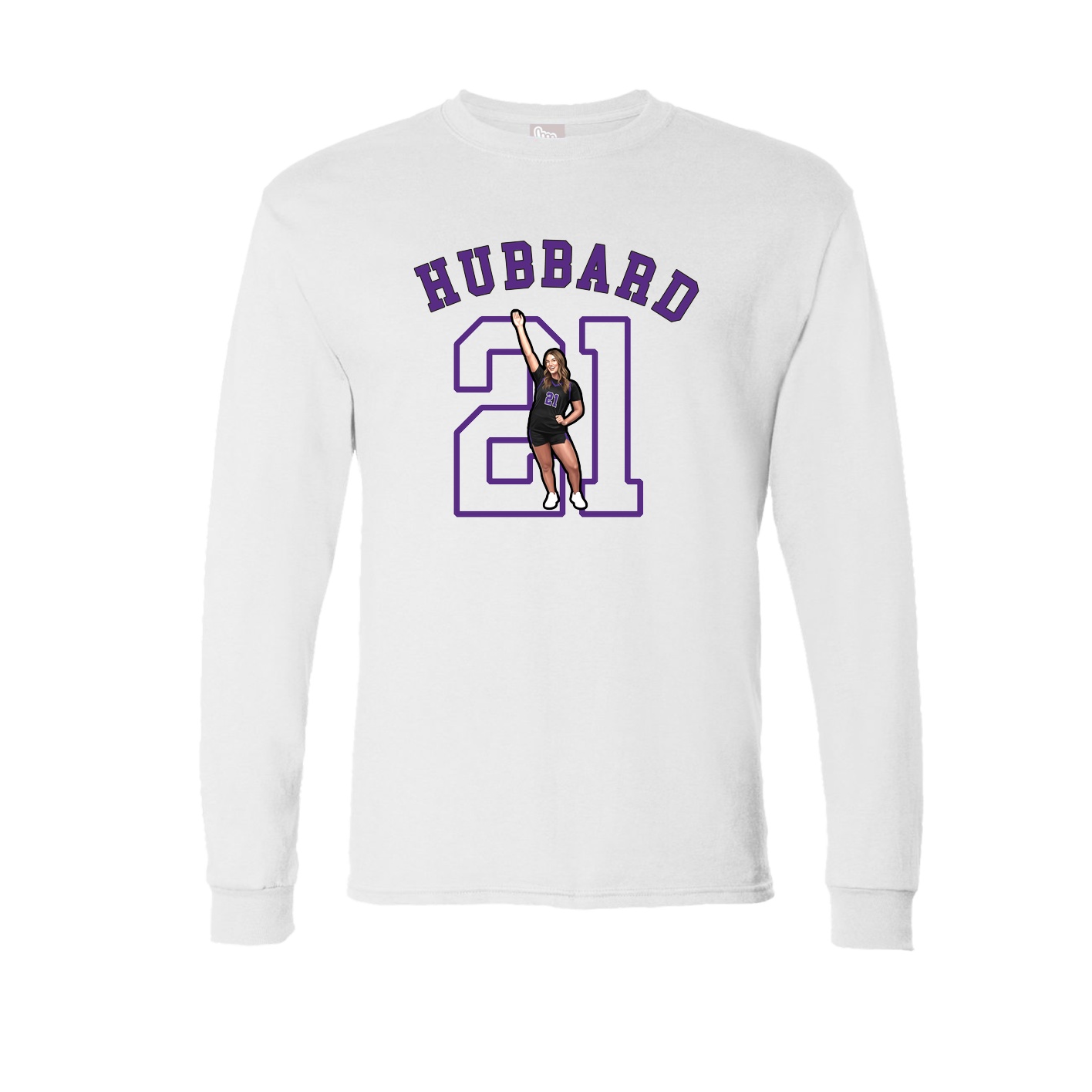 Long Sleeve Tee — Shirsey Arch in White