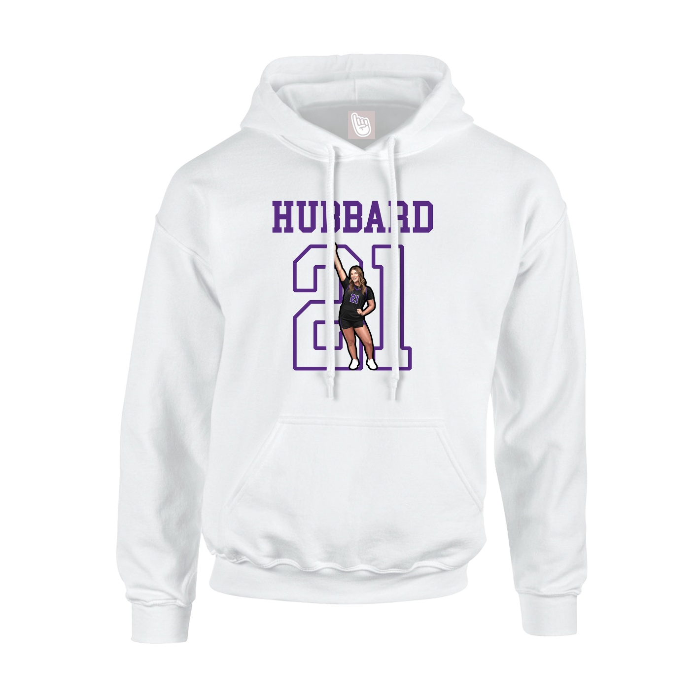 Youth Hoodie — Shirsey in White