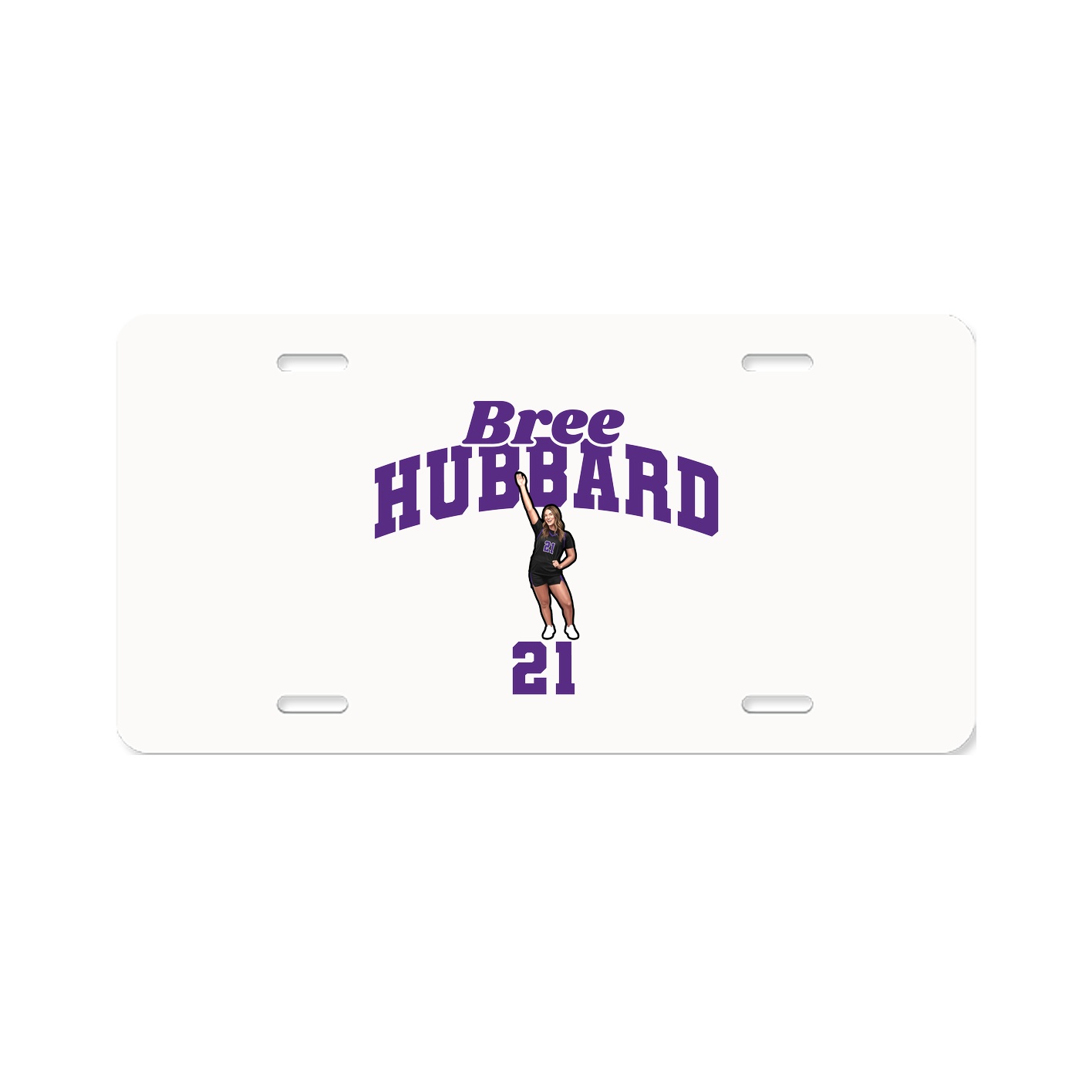 License Plate — Signature Arch in Classic