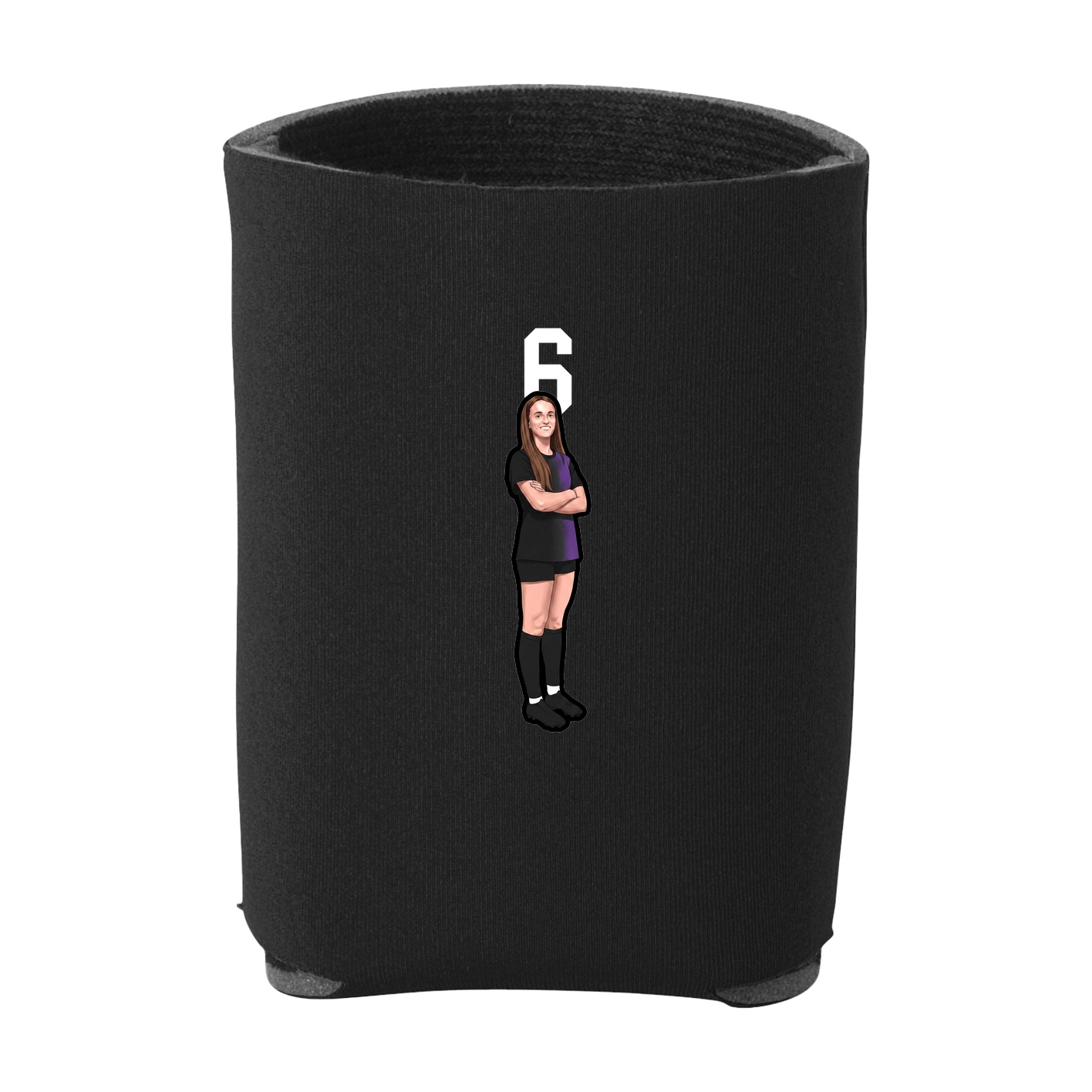 Can Holder — Number Top in Black