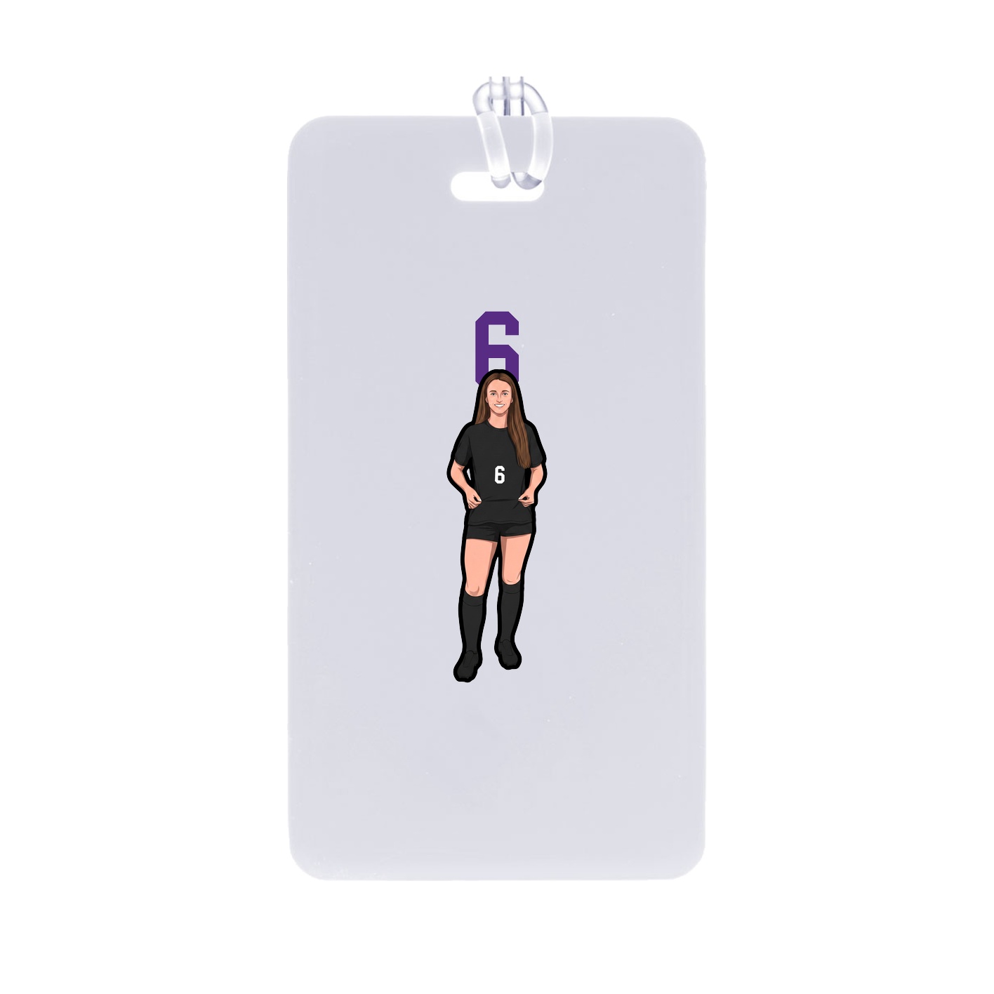 Bag Tag — Number Top in Classic