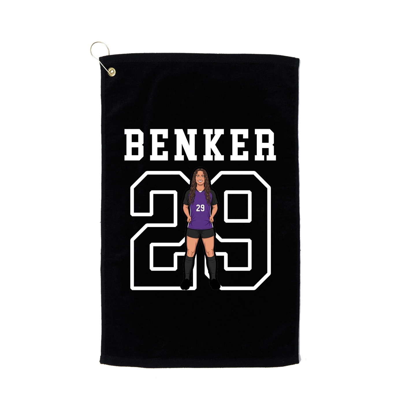 Golf Towel — Shirsey in Black