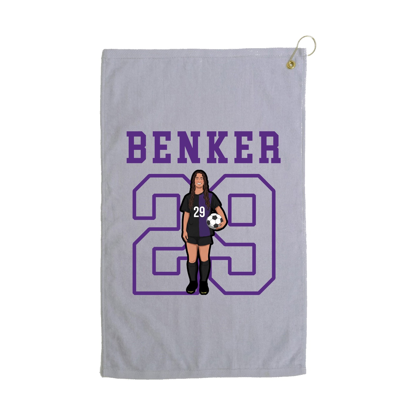 Golf Towel — Shirsey in Grey