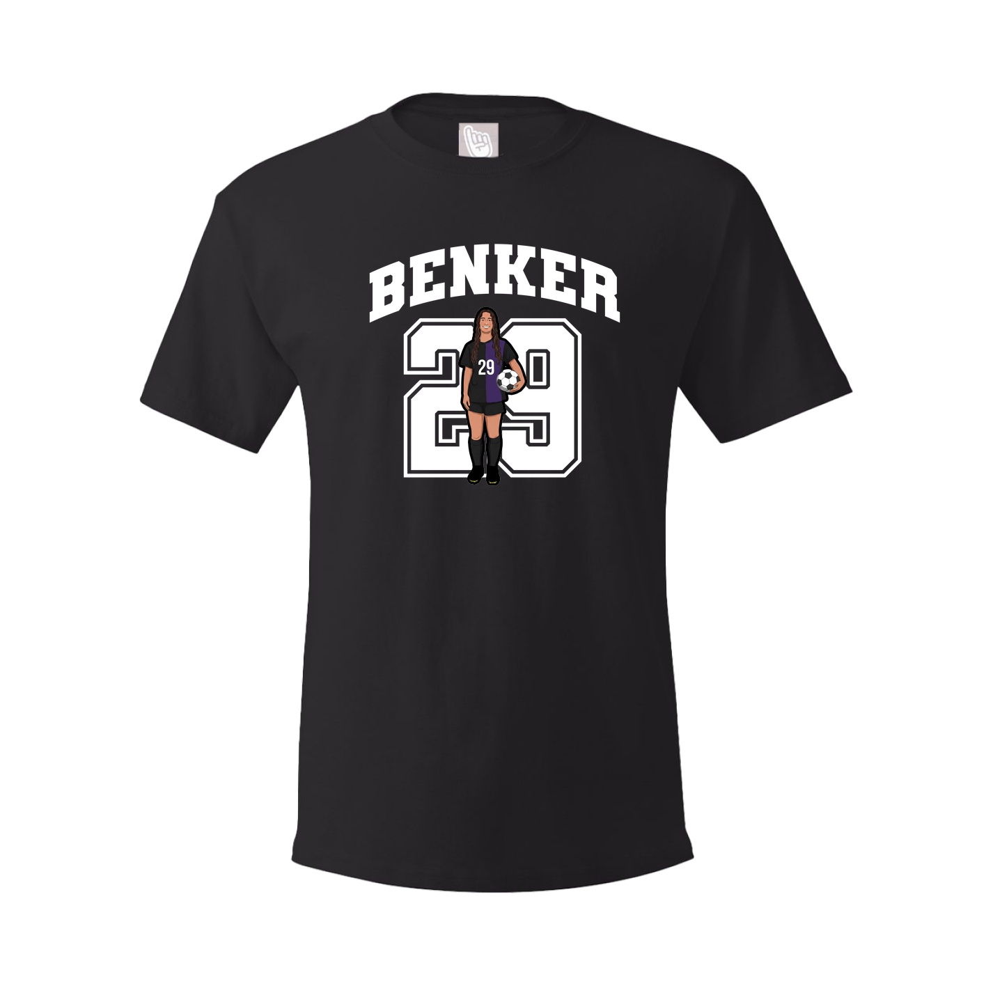 Tee — Number in Black