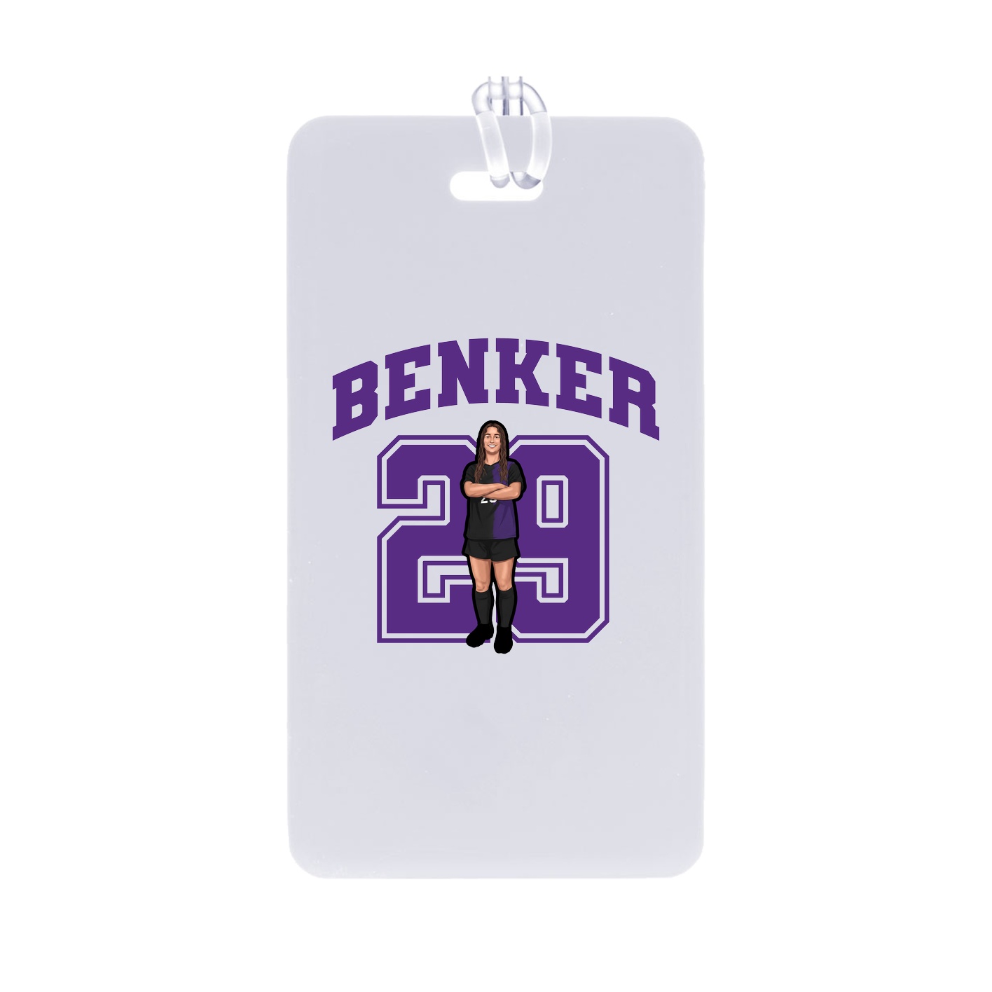Bag Tag — Number in Classic