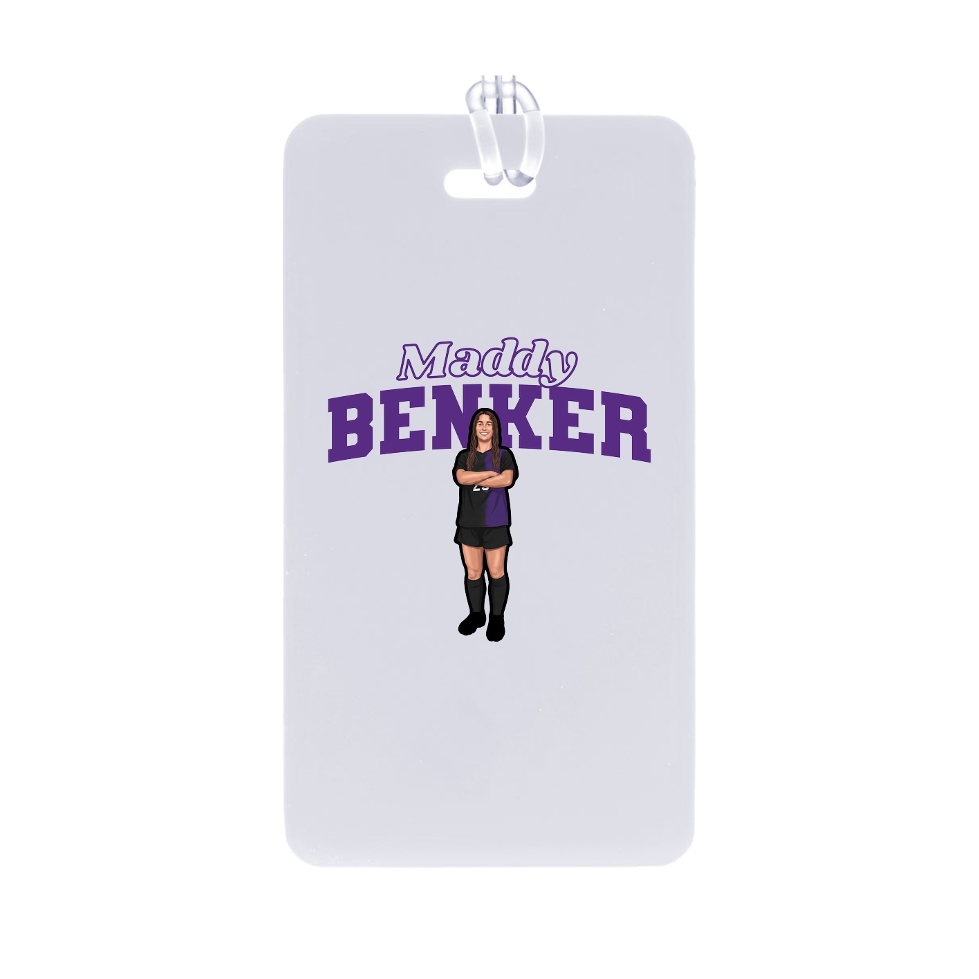 Bag Tag — Name Arch in Classic