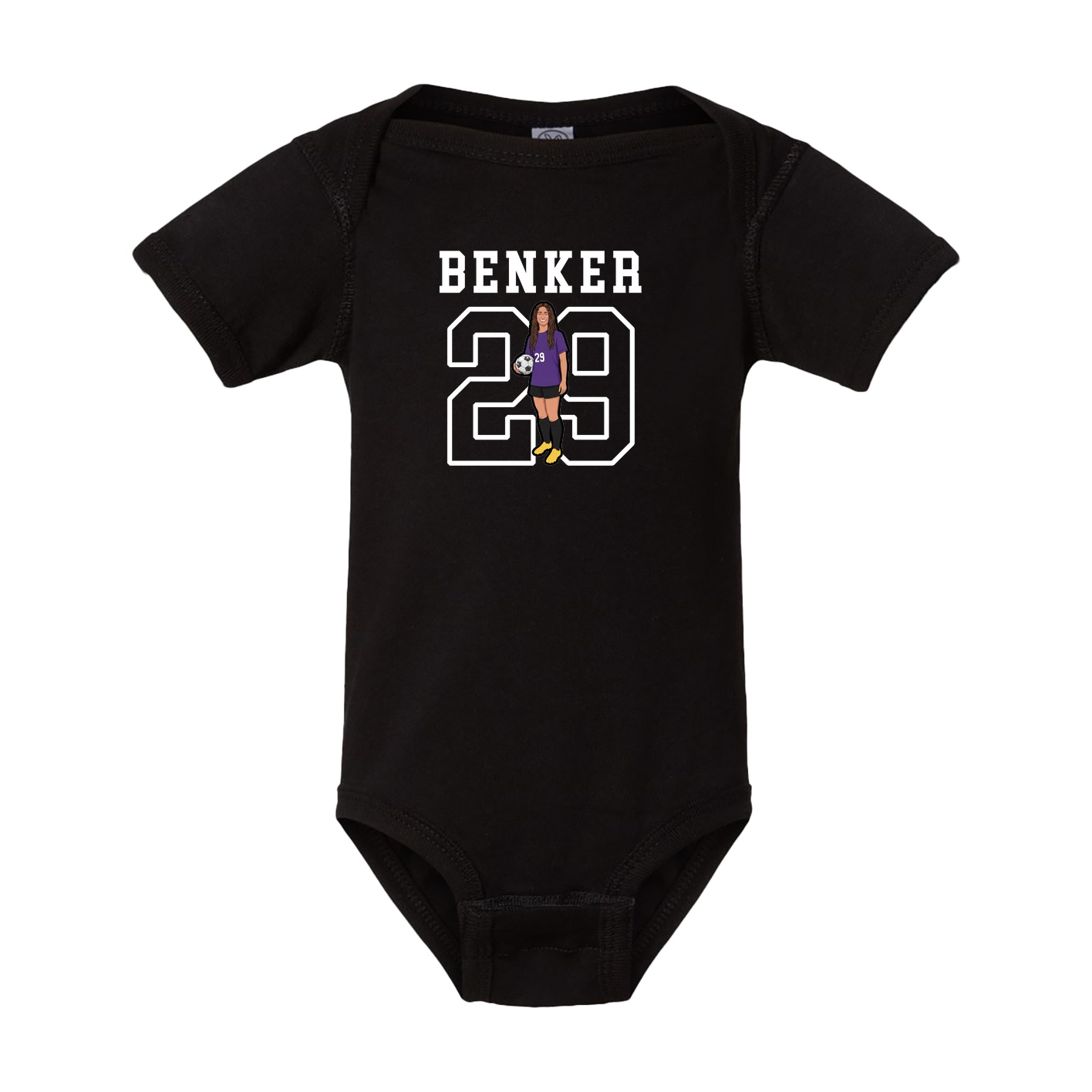 Baby Onesie — Shirsey in Black