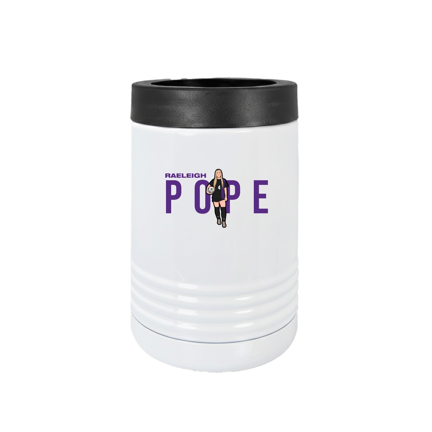 Beverage Holder — Player Name in White