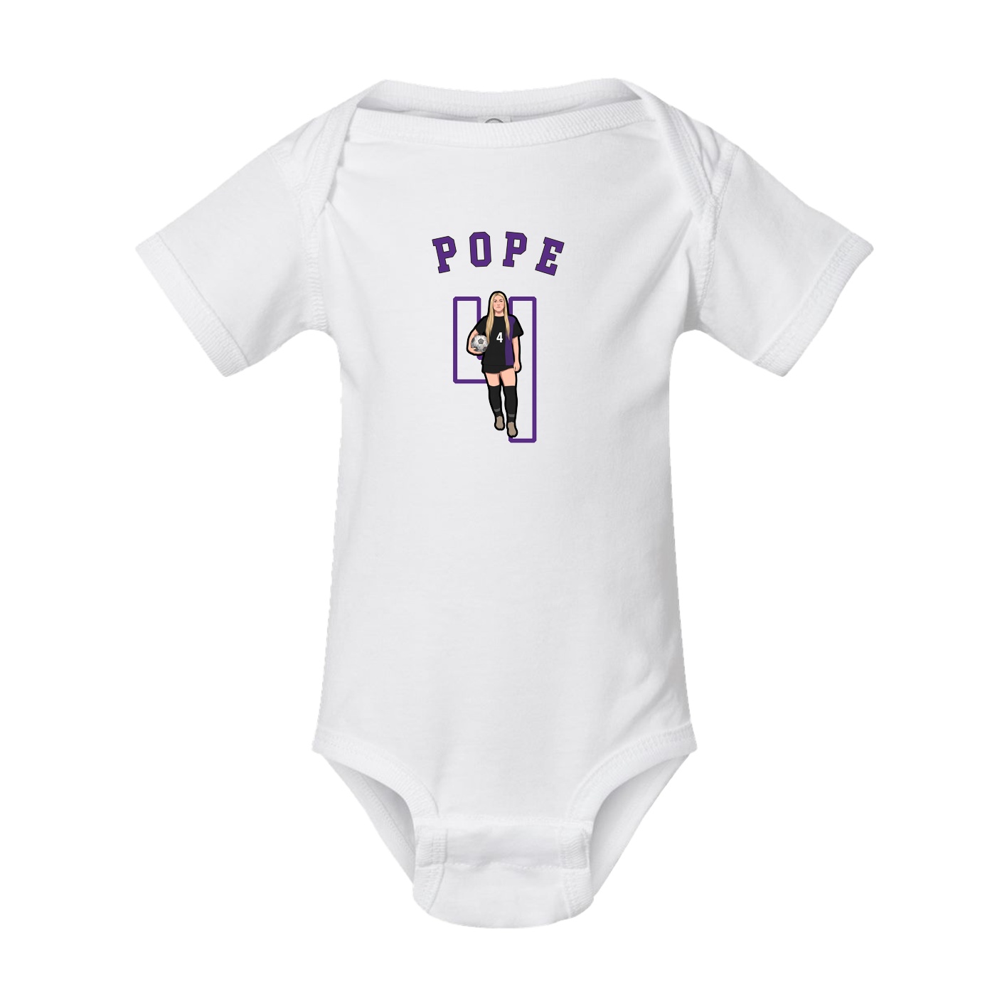 Baby Onesie — Shirsey Arch in White