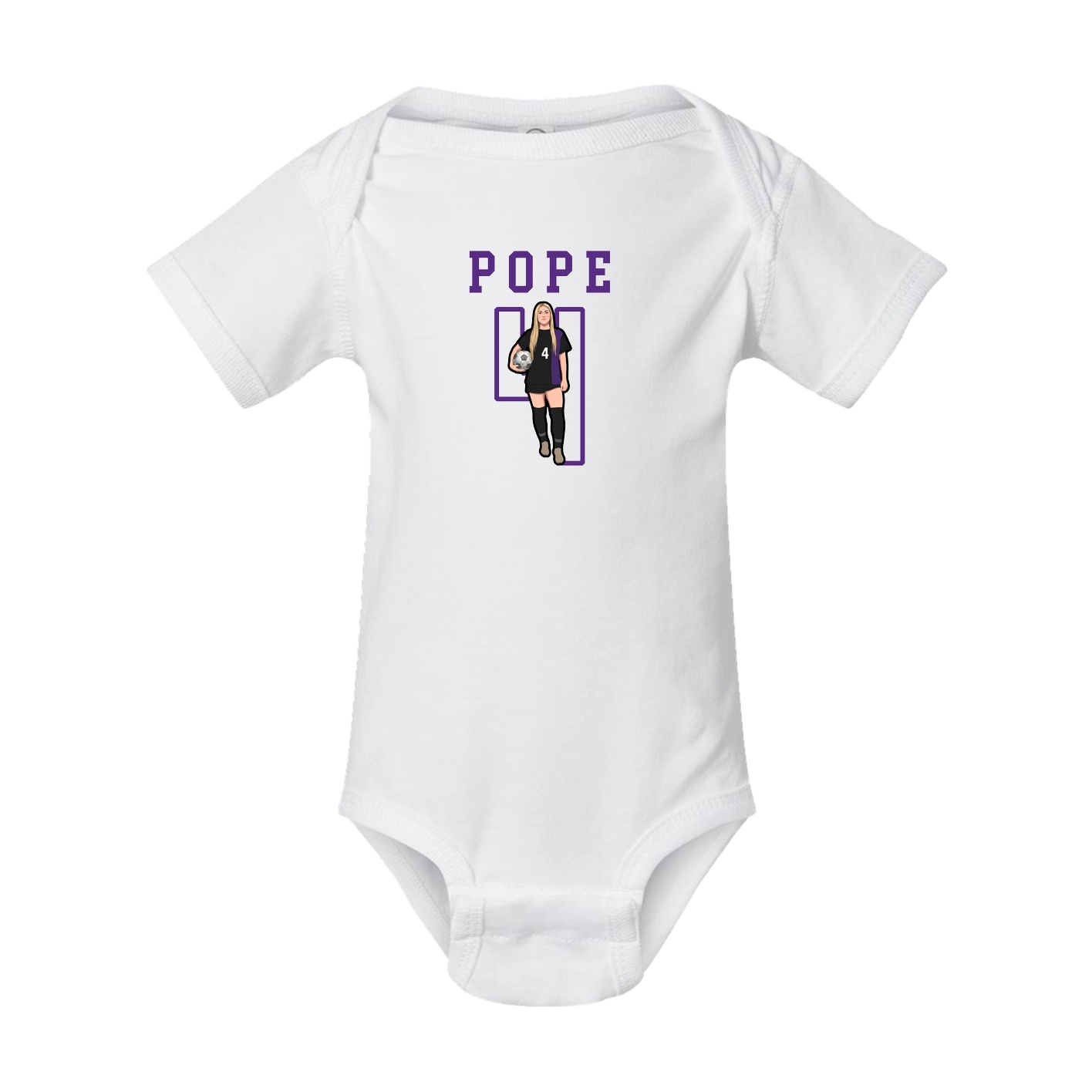 Baby Onesie — Shirsey in White