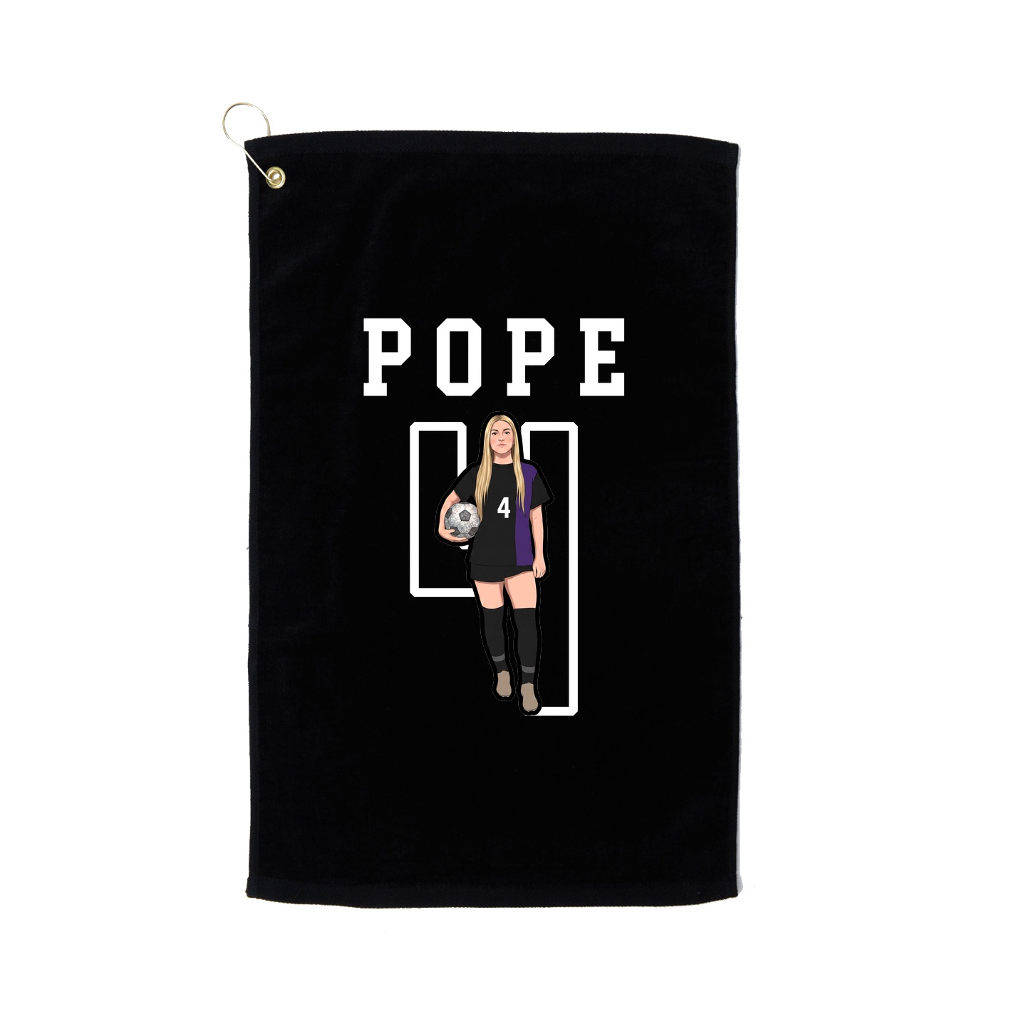Golf Towel — Shirsey in Black