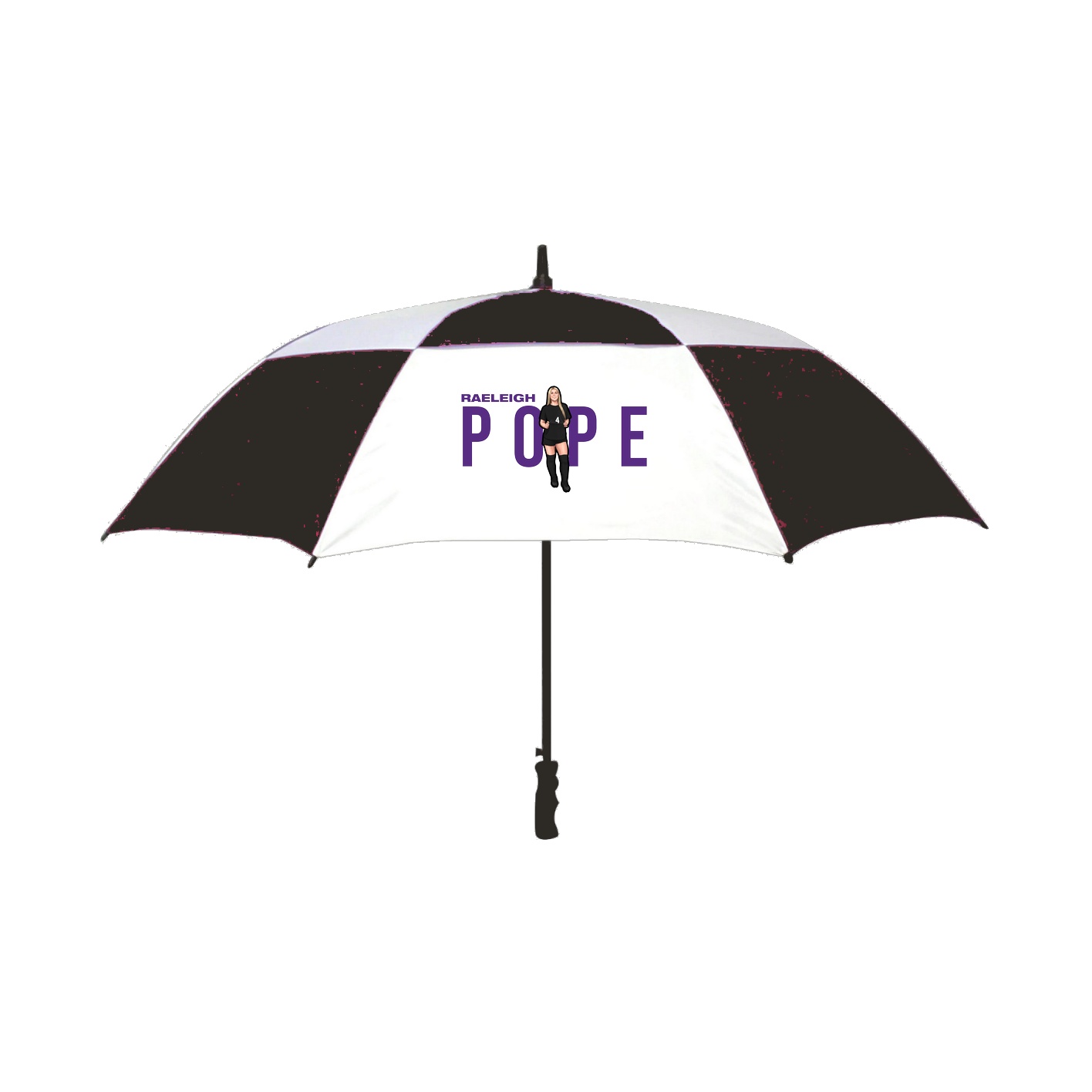 Golf Umbrella — Player Name in Black