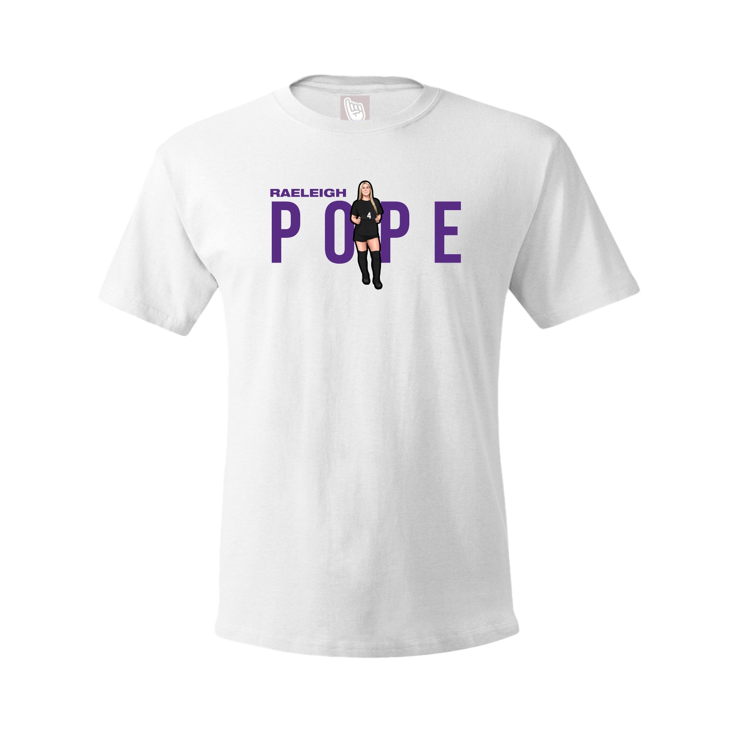 Tee — Player Name in White