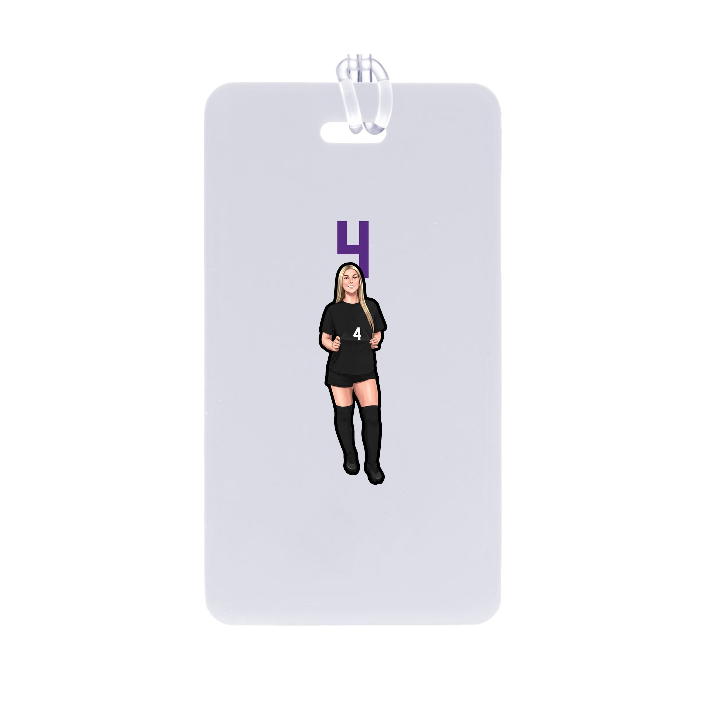 Bag Tag — Number Top in Classic