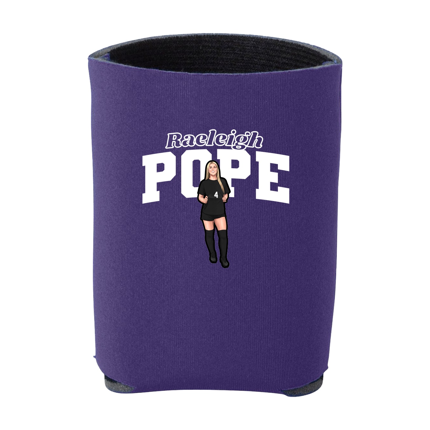 Can Holder — Name Arch in Purple