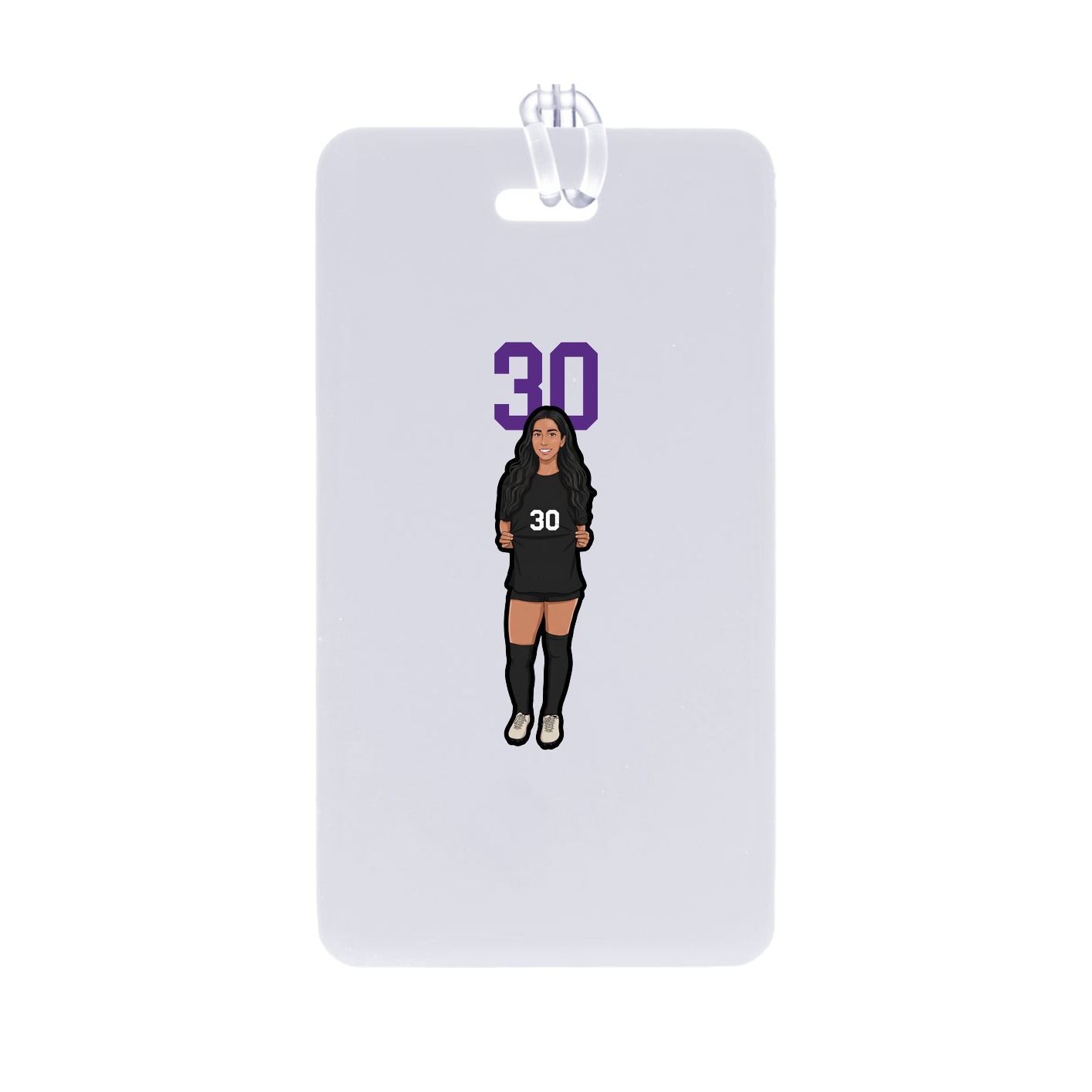 Bag Tag — Number Top in Classic