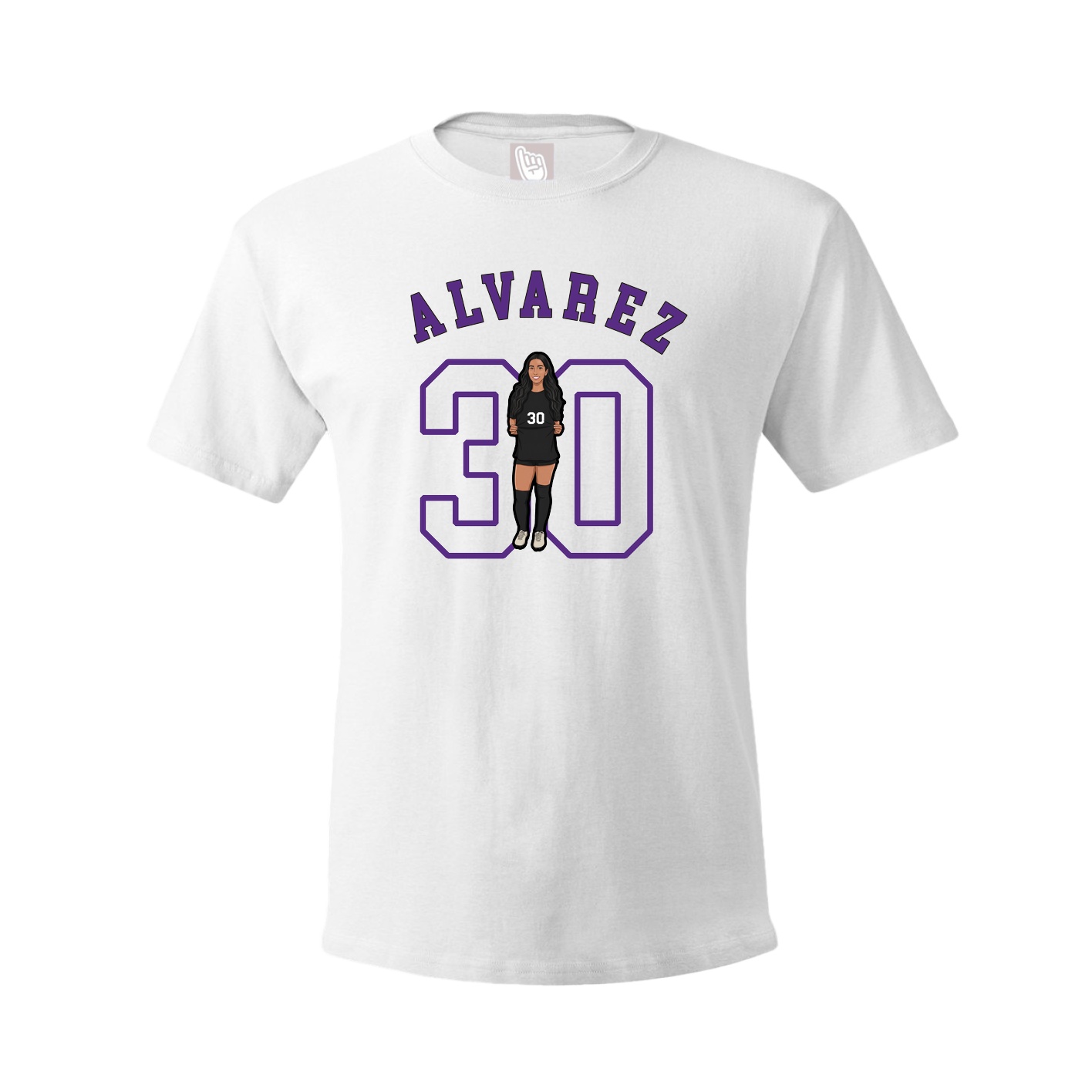 Youth Tee — Shirsey Arch in White